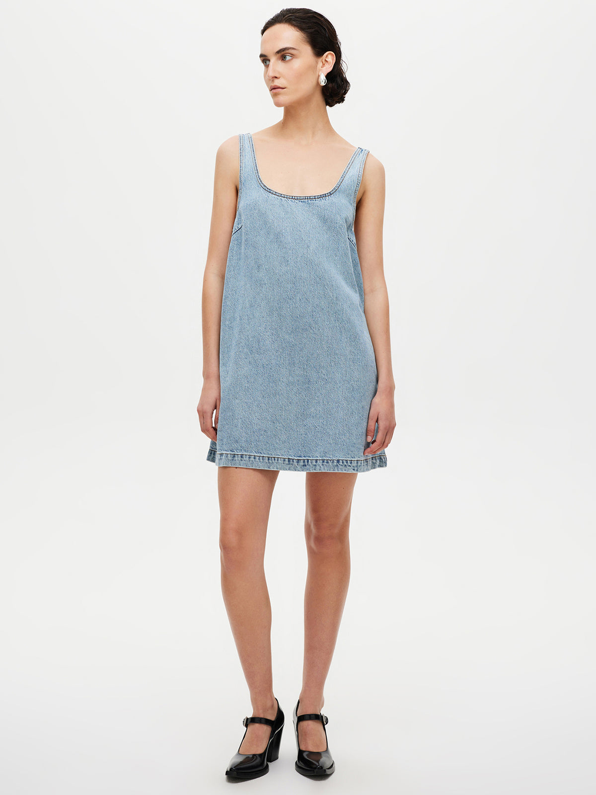 Neuw Laurel Tank Dress Radio Light Vintage Indigo Neuw Laurel Tank Dress Radio Light Vintage Indigo