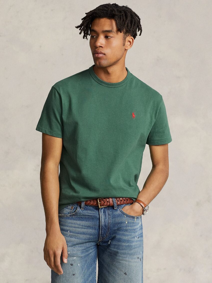 Polo Ralph Lauren Heavy Weight Jersey T-Shirt | Washed Forest