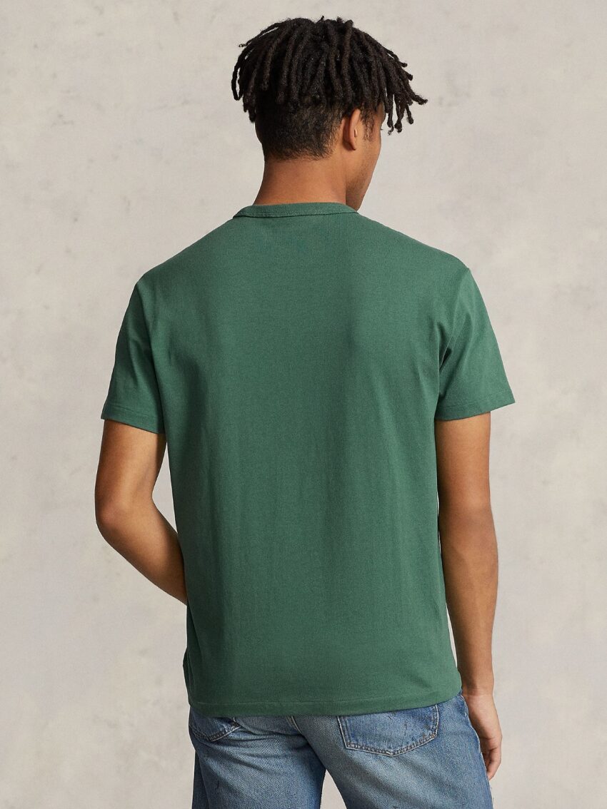 Heavy Weight Jersey T-Shirt in Washed Forest