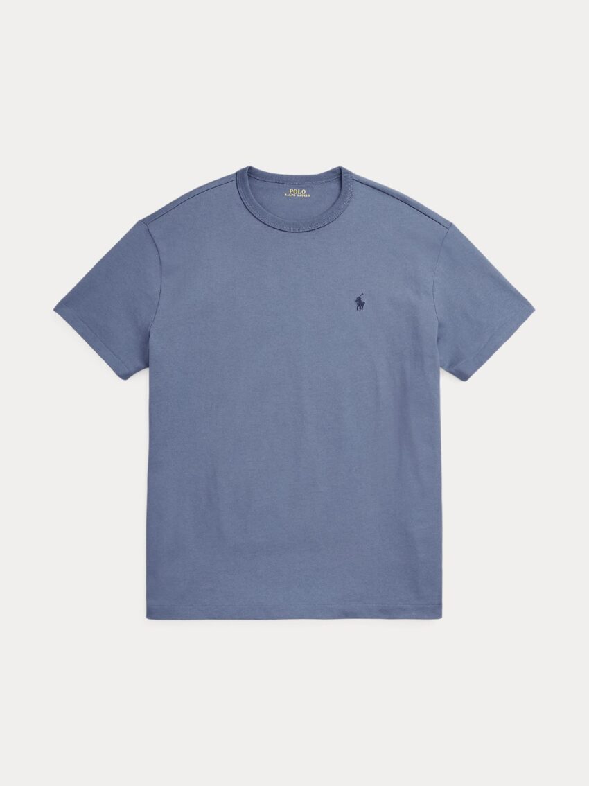 Heavy Weight Jersey T-Shirt in Capri Blue