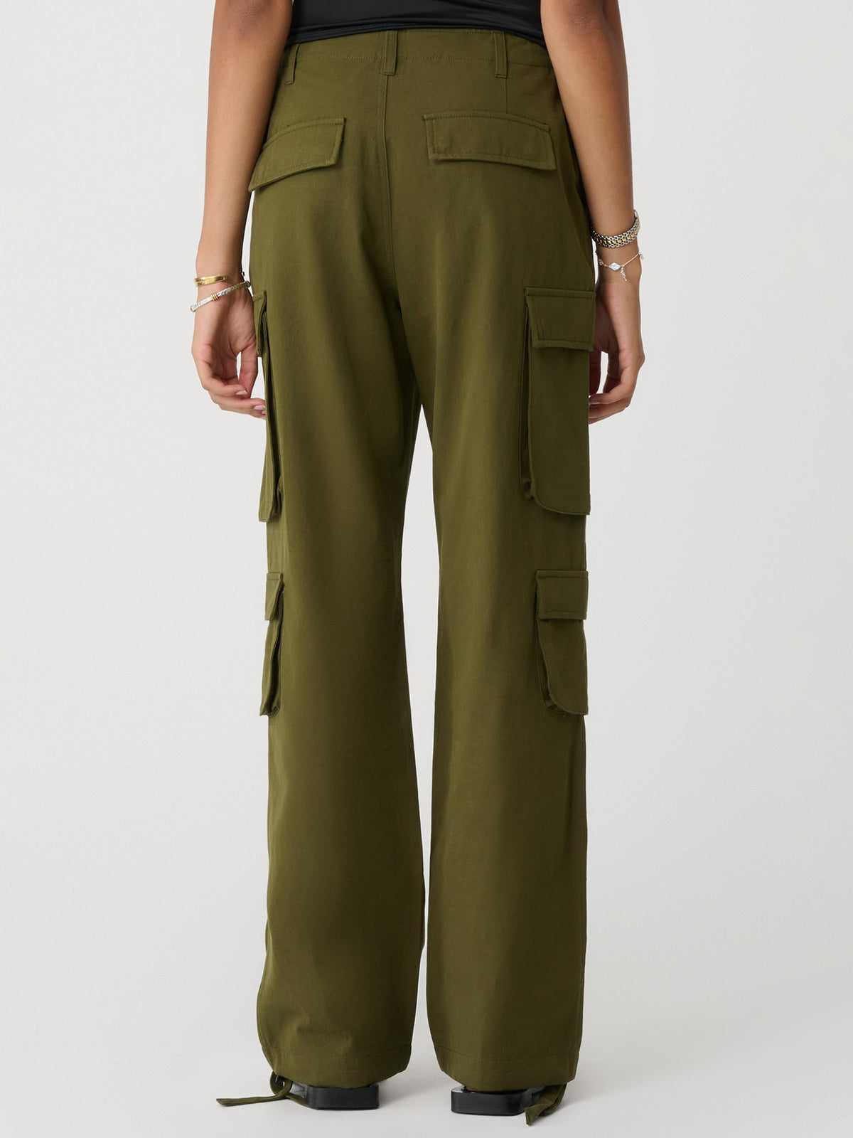 Xgirl Chloe Cargo Pants | Flight Green