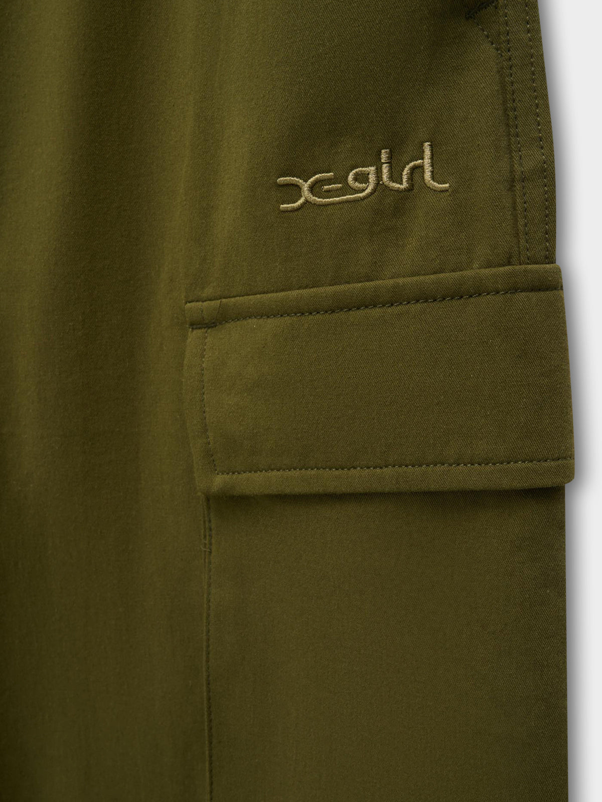 Xgirl Chloe Cargo Pants | Flight Green