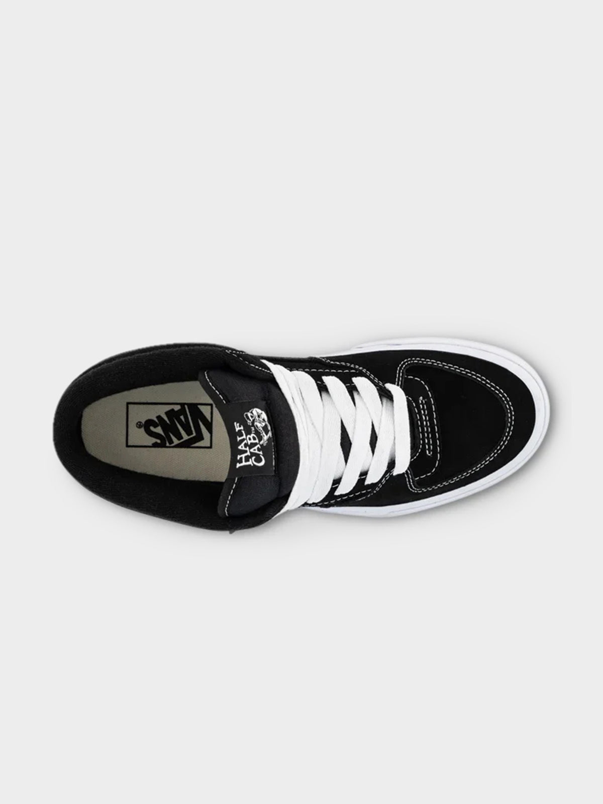 Vans Half Cab Sneaker | Black/White