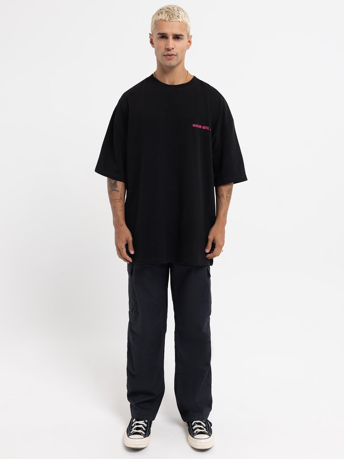 Weekend Cartel Gyros Short Sleeve T-Shirt | Black