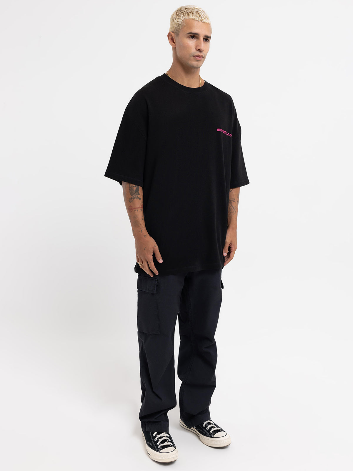 Weekend Cartel Gyros Short Sleeve T-Shirt | Black
