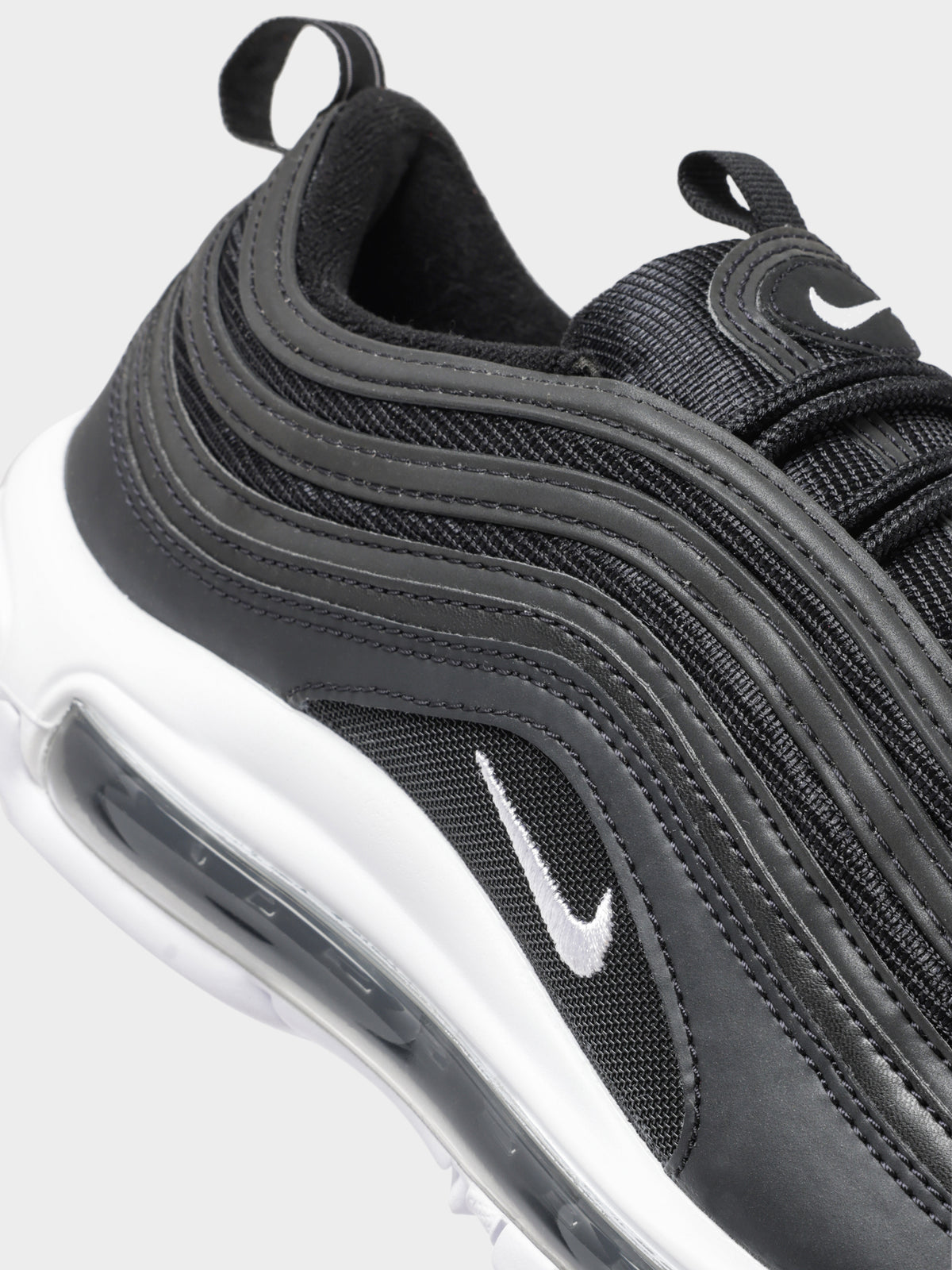 Nike Mens Air Max 97 Sneakers | Black/White