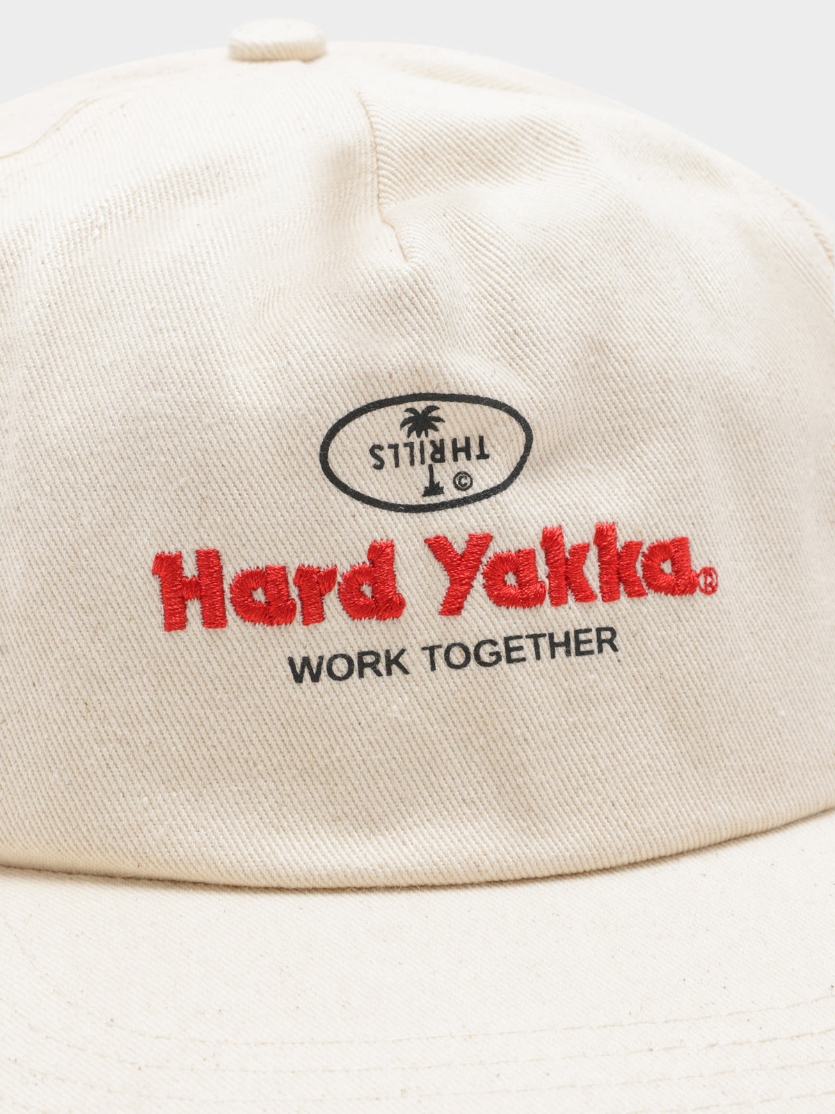 Hard Yakka x Thrills Worker Cap in White