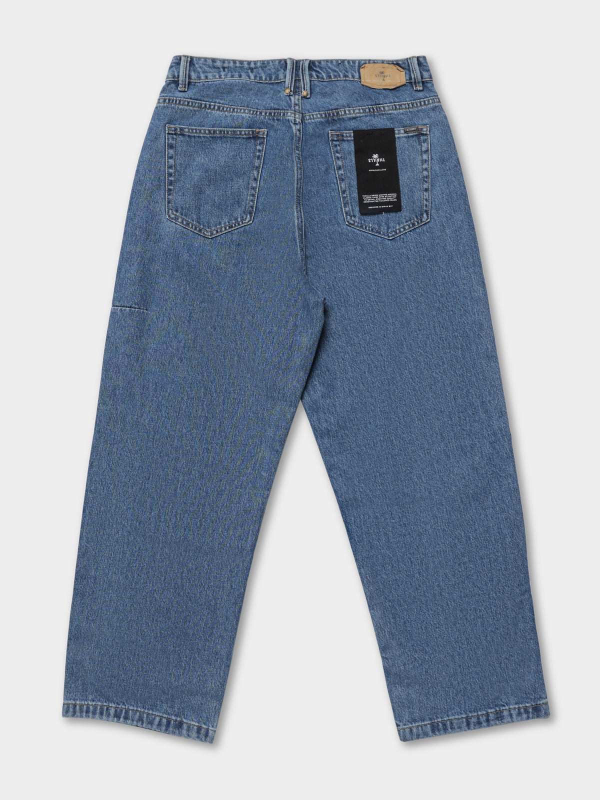 Big Slacker Denim Jeans in Highway Blue