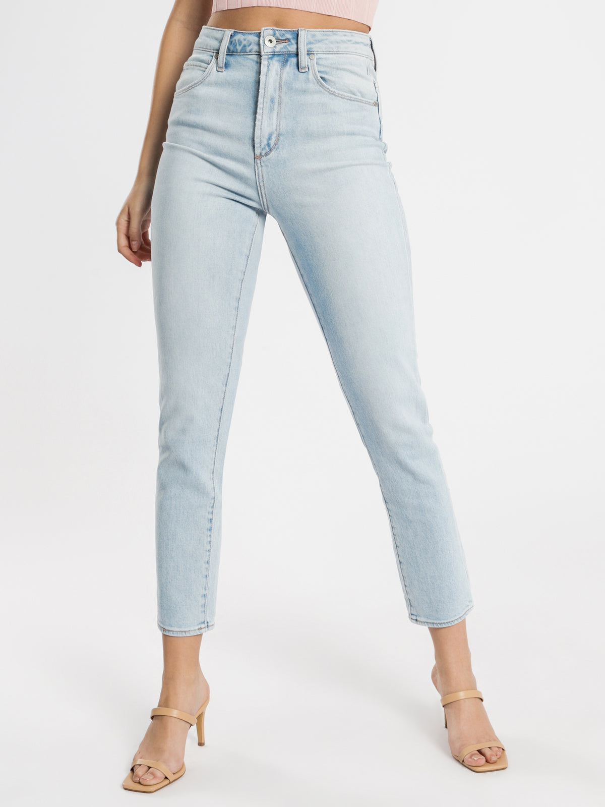 Articles of Society High Amy Mom Jeans | Light Wash