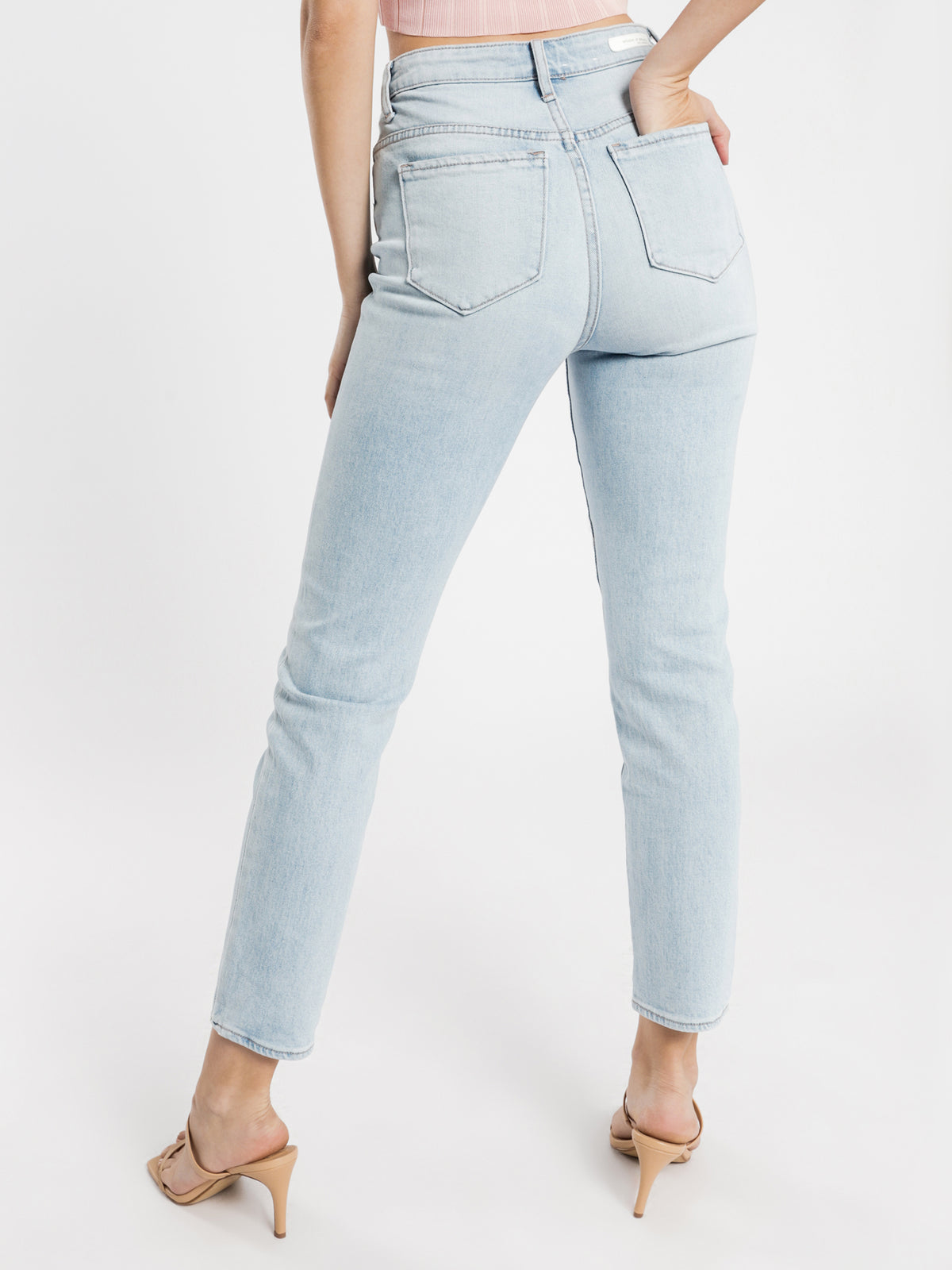 Articles of Society High Amy Mom Jeans | Light Wash