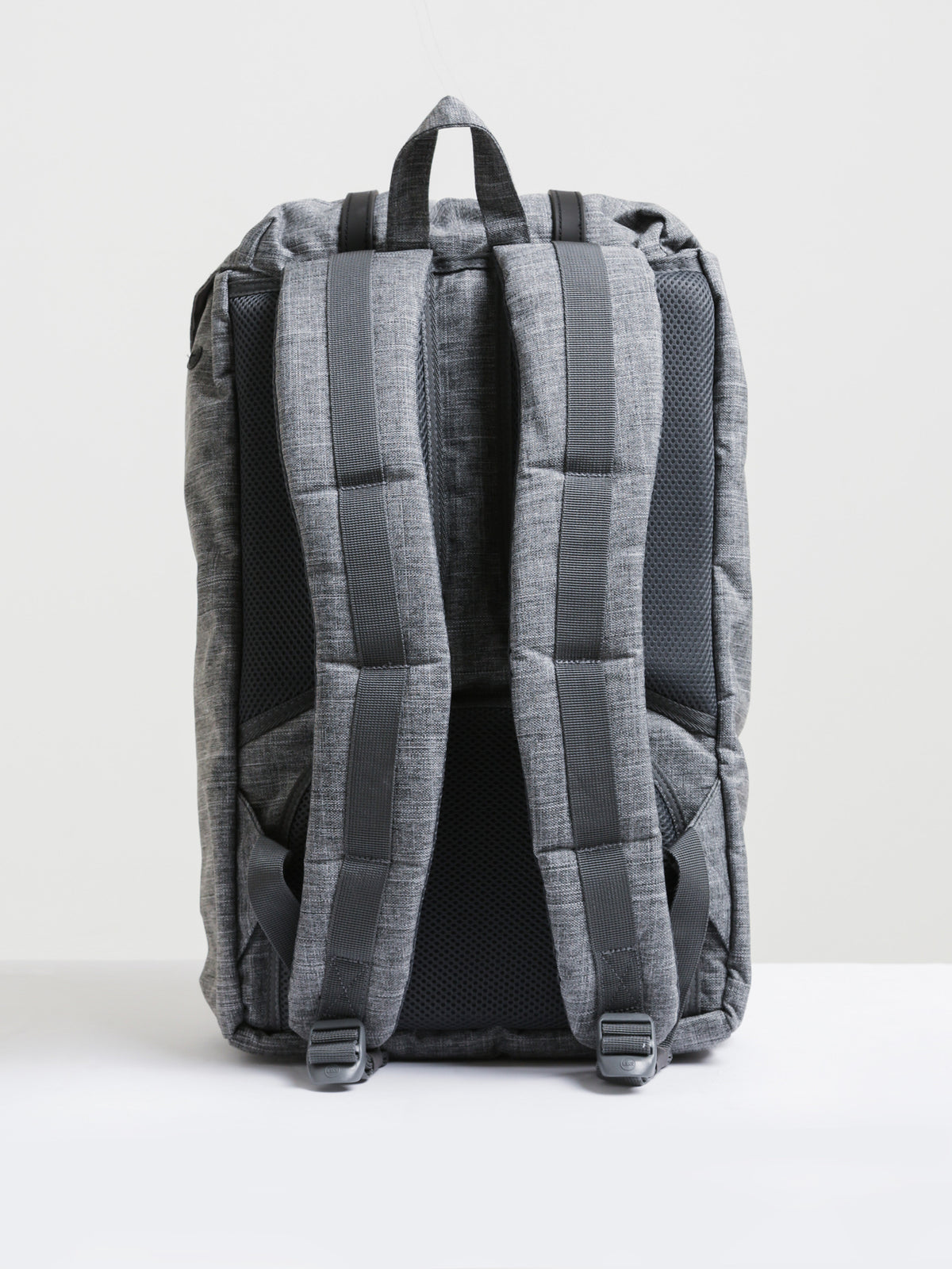 Unisex Little America Backpack in Grey Crosshatch