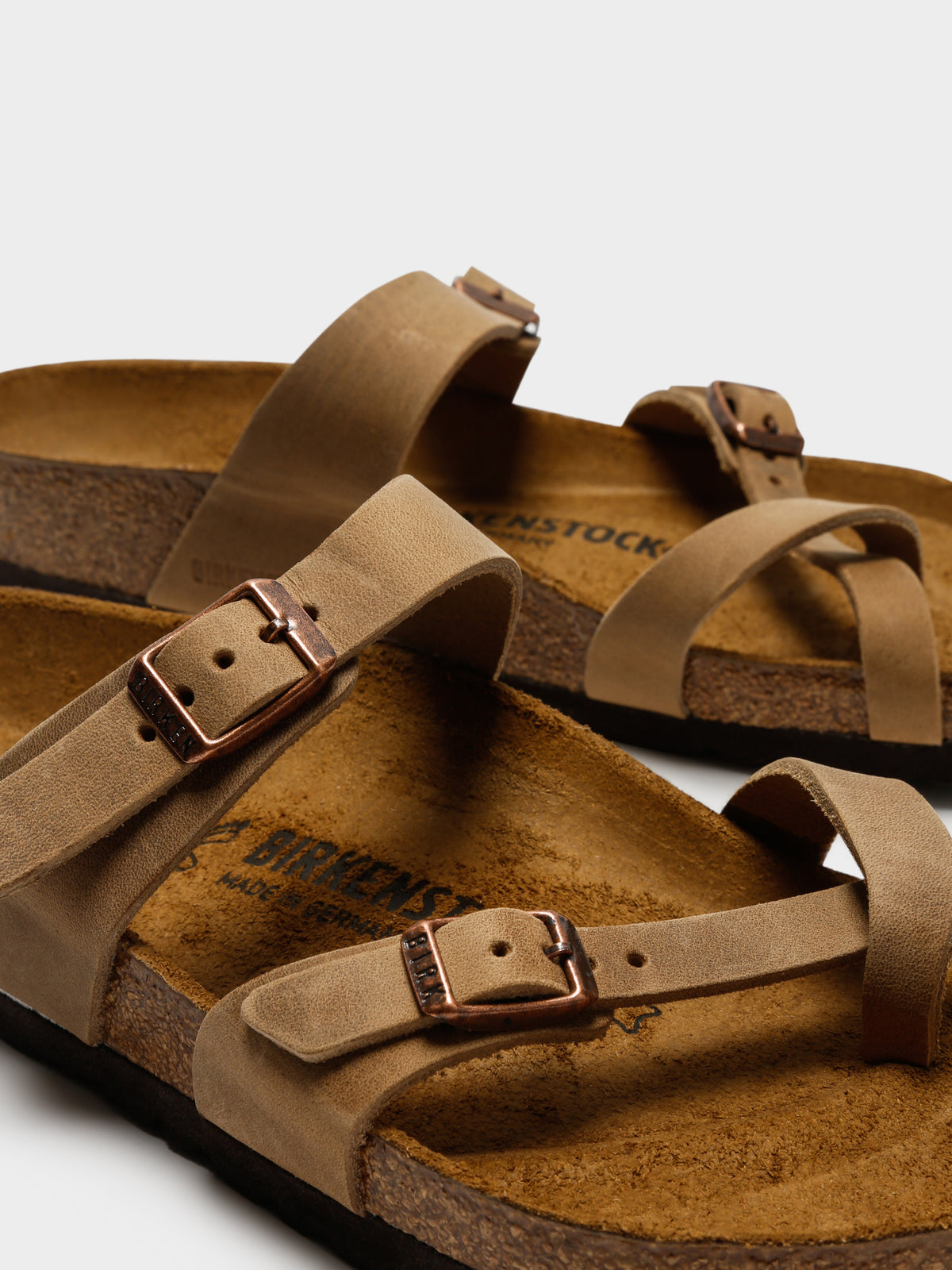 Unisex Mayari Sandal in Tabacco Brown
