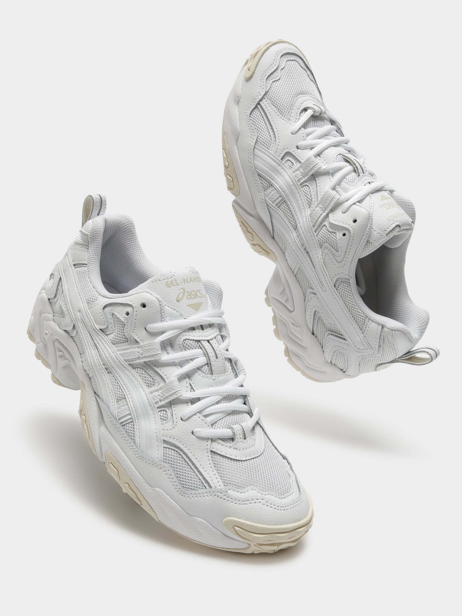 Shoe Gel Nandi Og Asics Mens GEL-Nandi OG Sneakers White/White