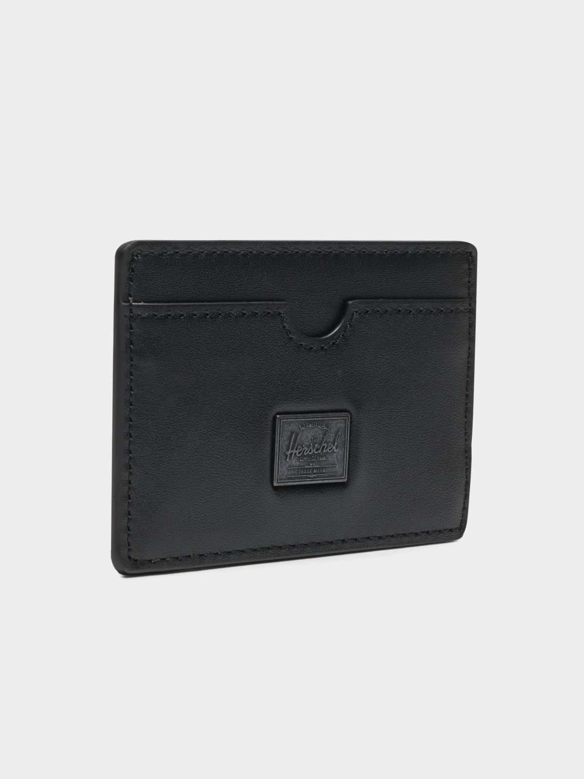 Charlie Leather Wallet in Black