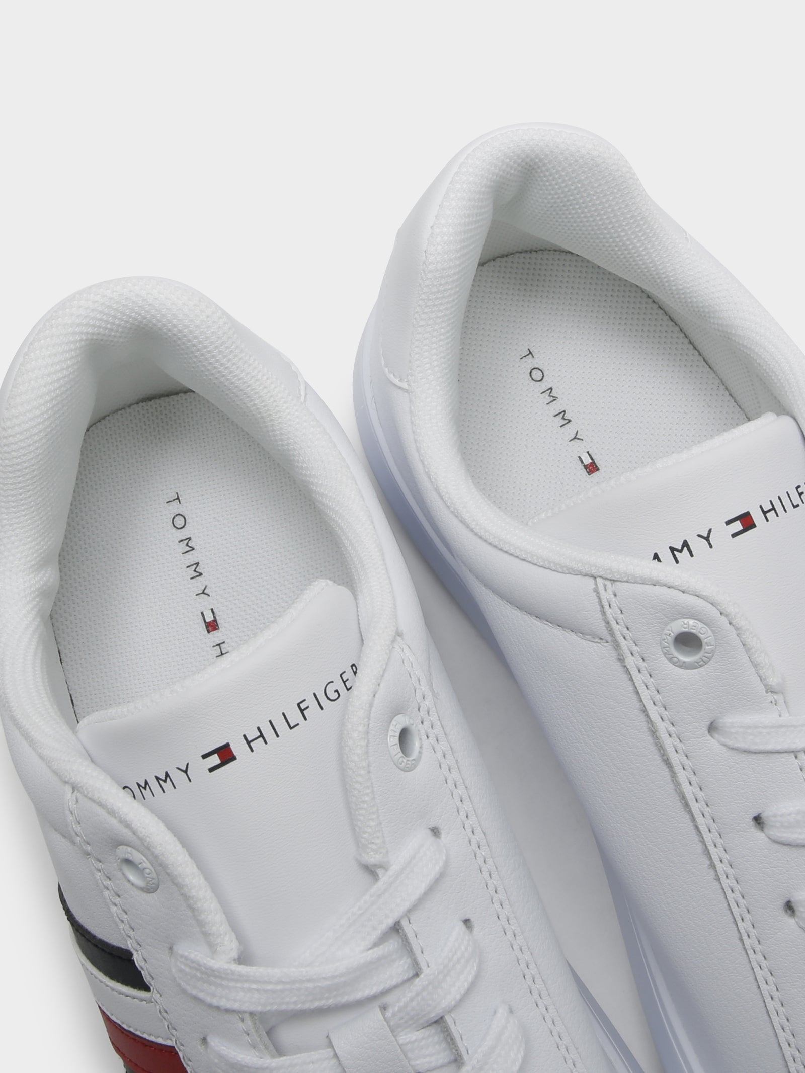 Mens Corporate Cup Leather Sneakers