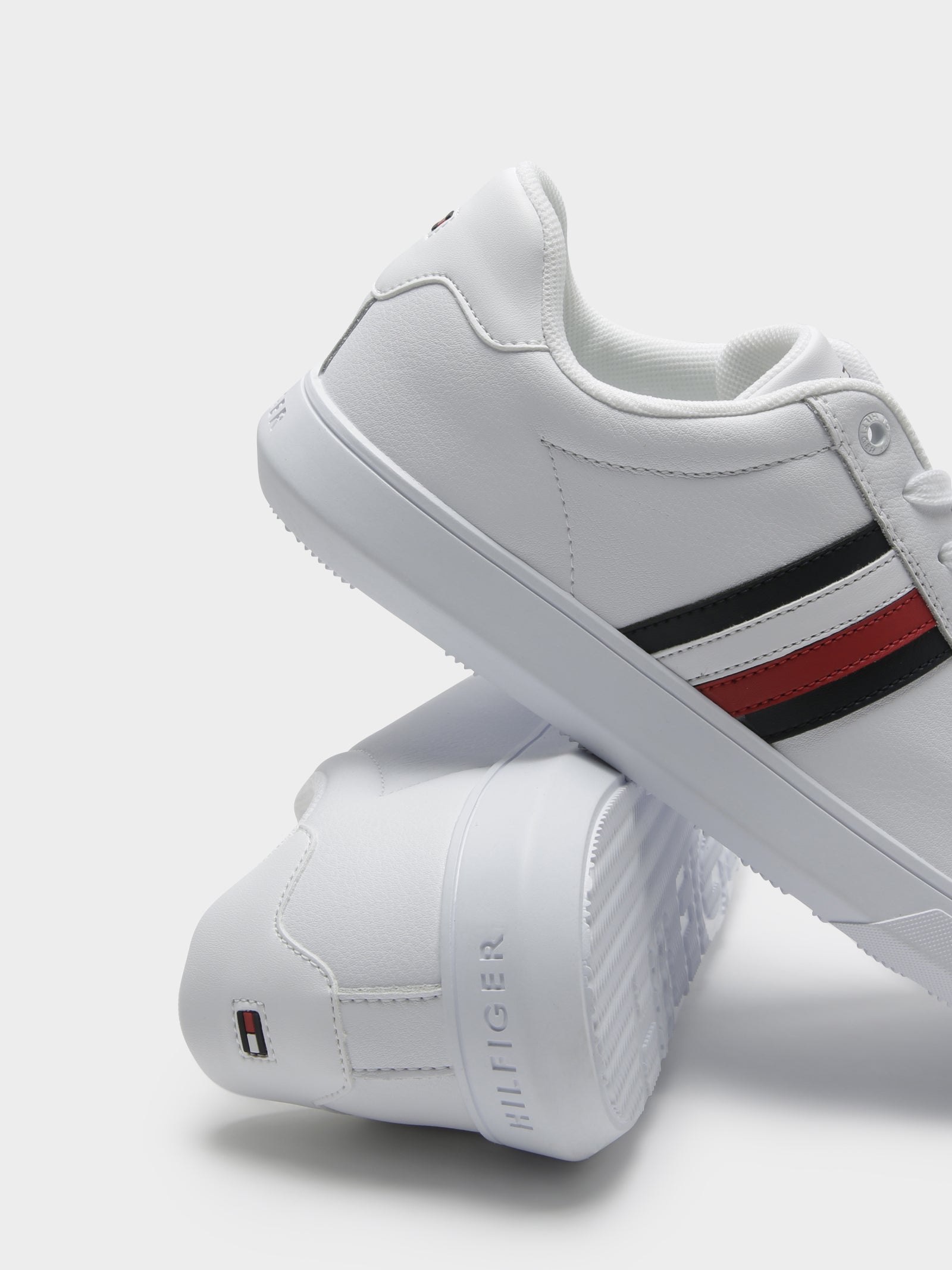 Mens Corporate Cup Leather Sneakers