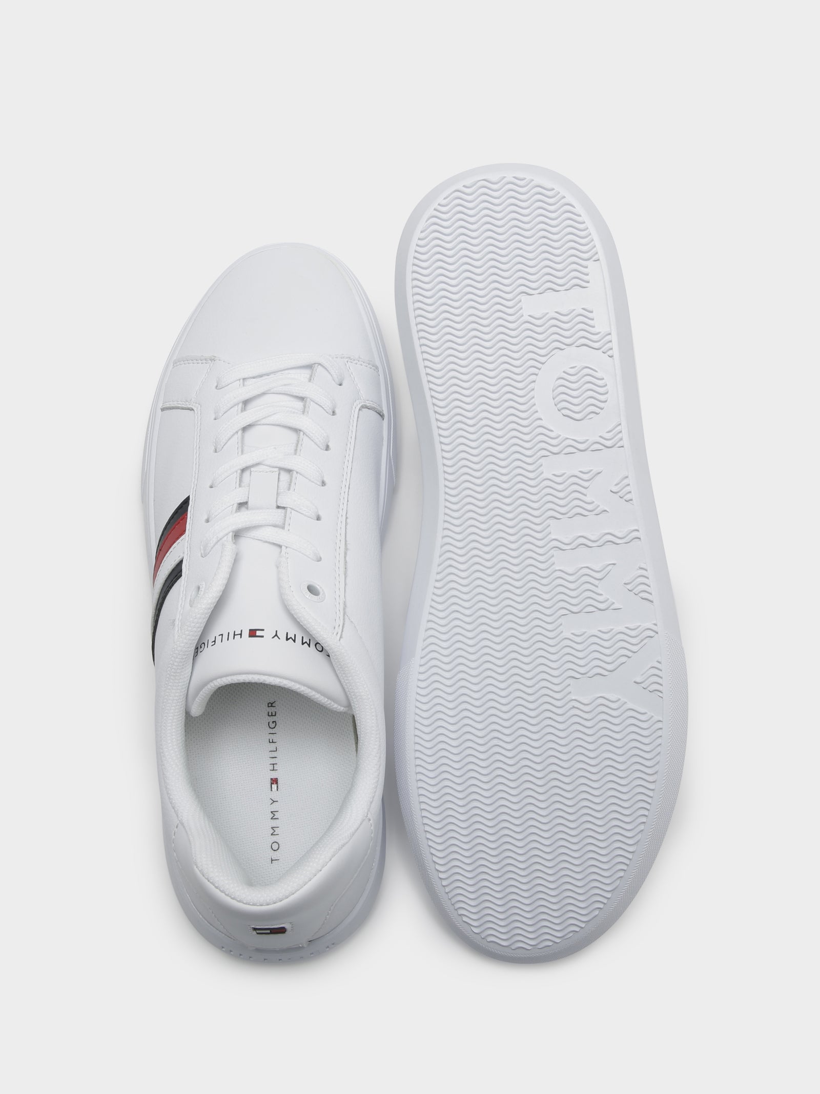 Mens Corporate Cup Leather Sneakers