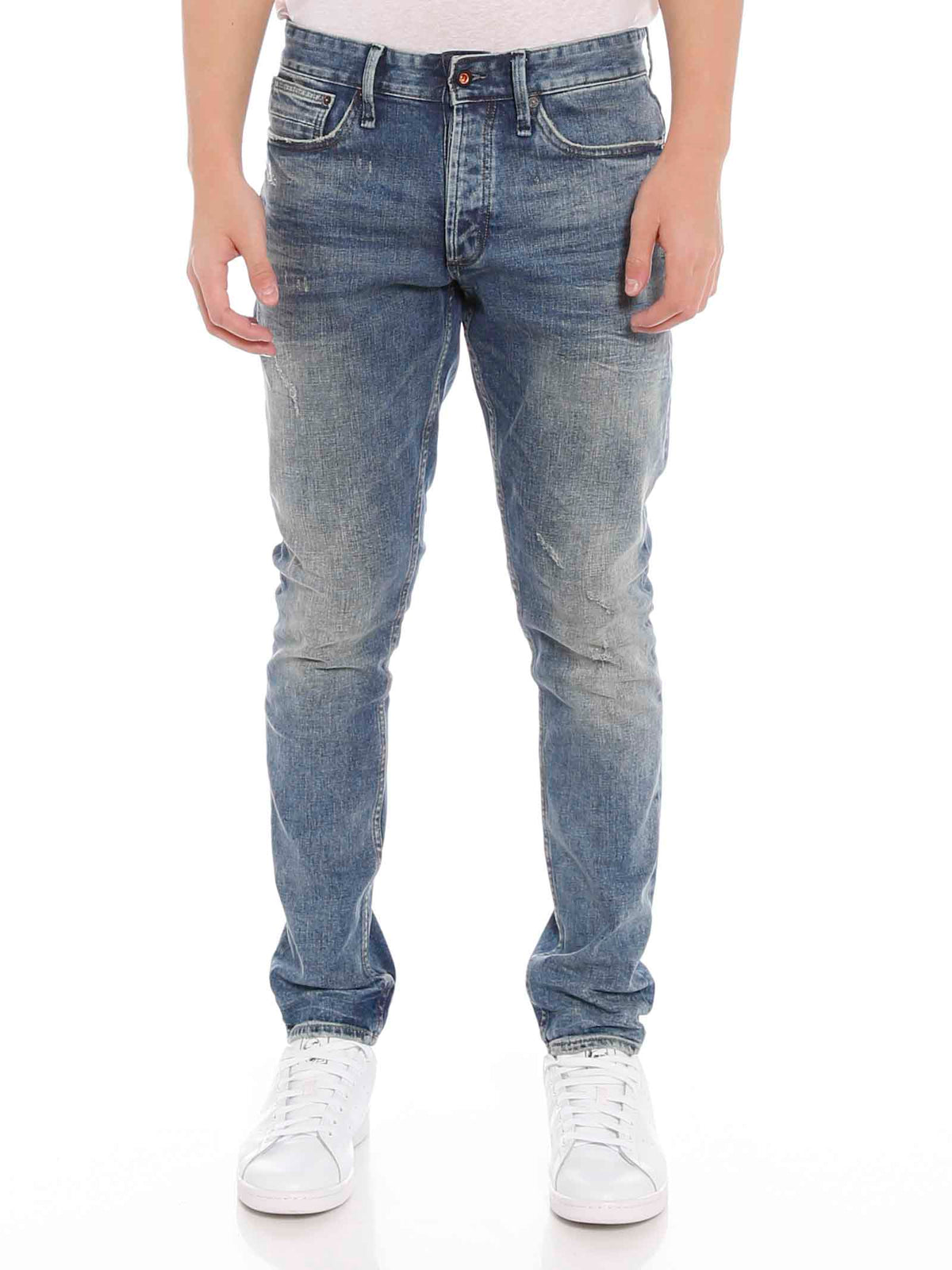 Shank AVS Jeans in Blue Denim