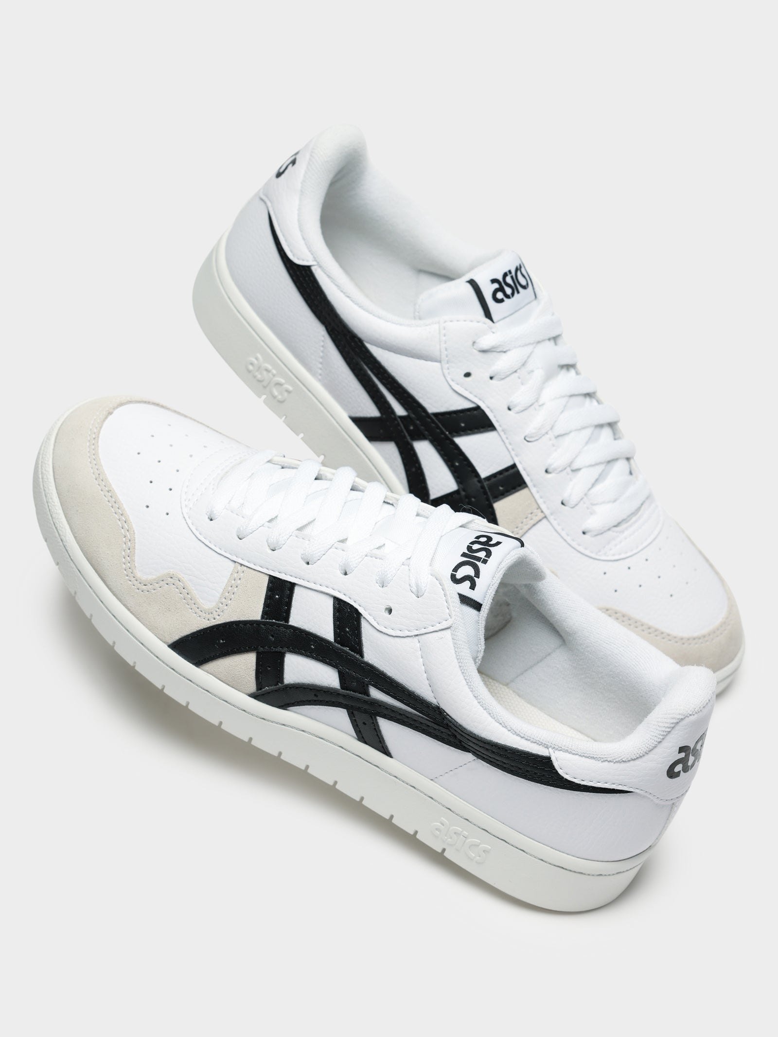 Asics Mens Japan S Sneakers White/Black Glue Store