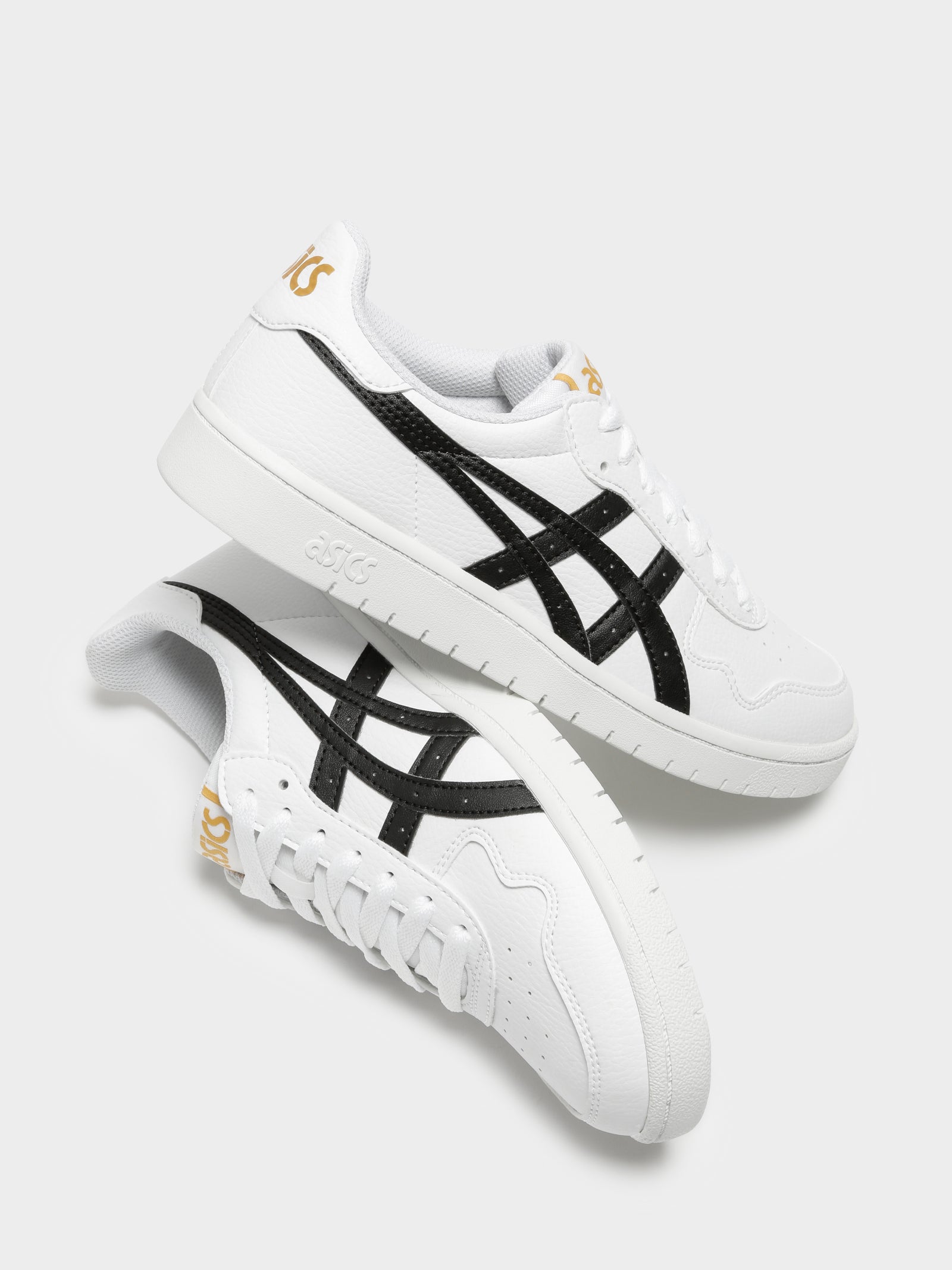 Asics Womens Japan Sneakers White/Black Glue Store