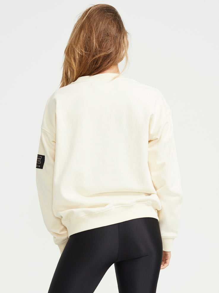 Heads Up Sweater in Antique White