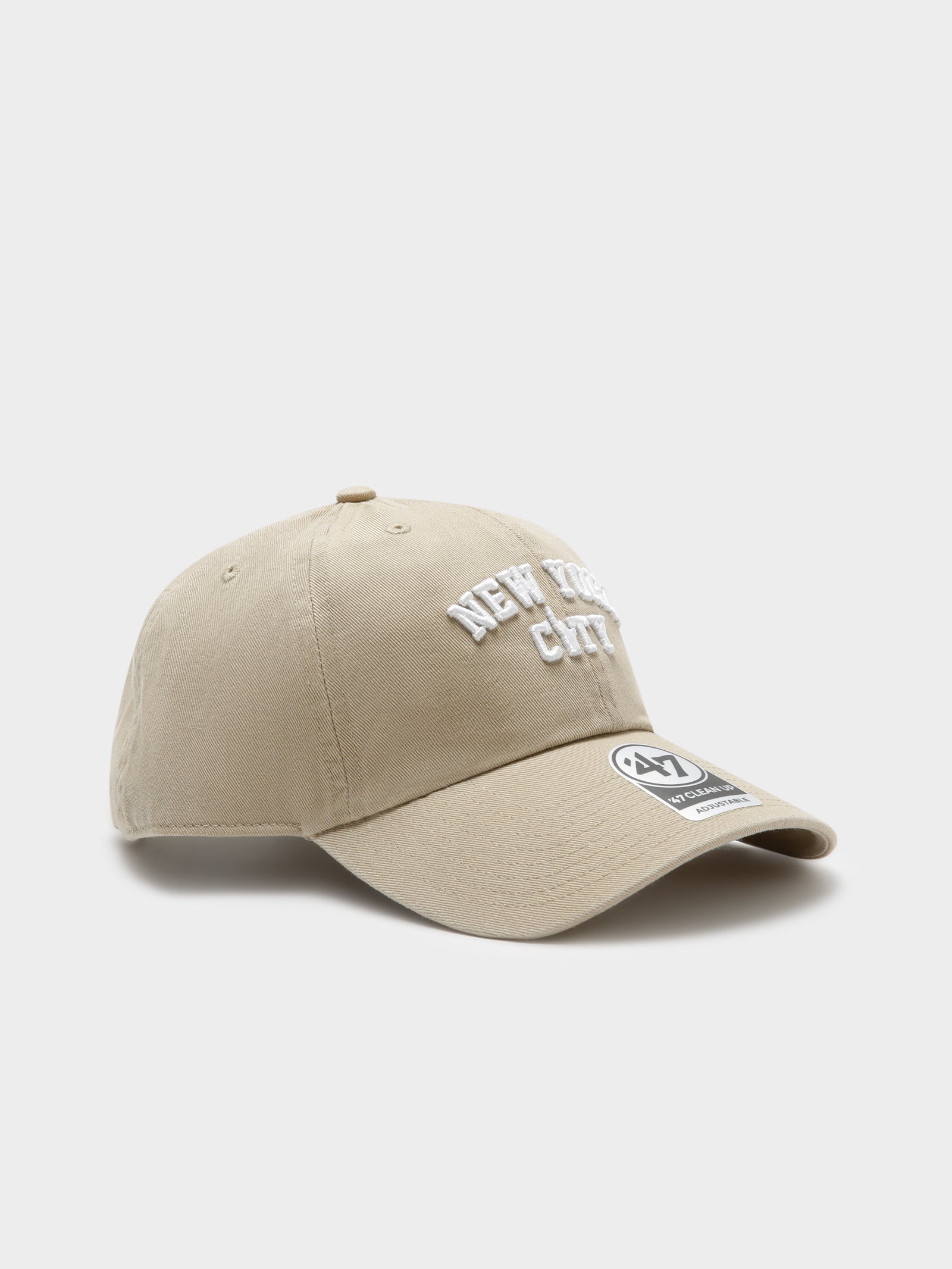 47 Brand City New York Script 47 Clean Up Cap Khaki 47 brand city new york script 47 clean up cap khaki