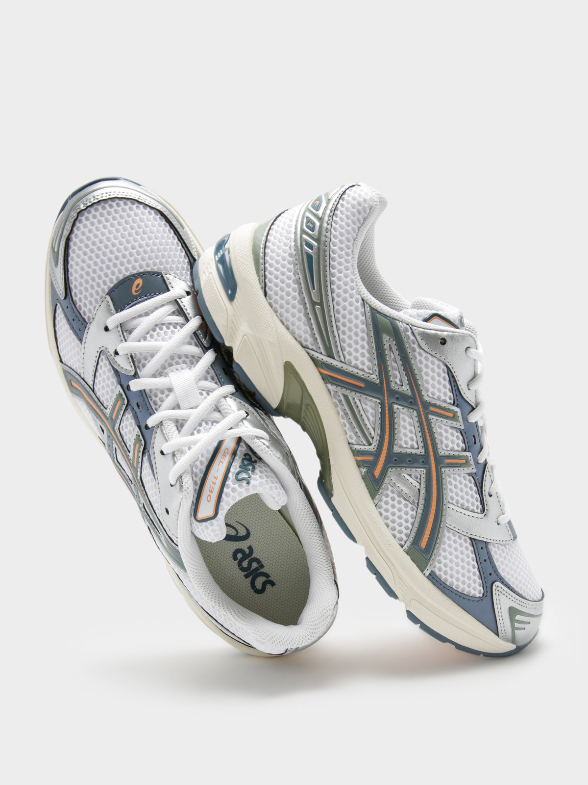 Unisex Gel 11-30 Sneakers in White &amp; Grey
