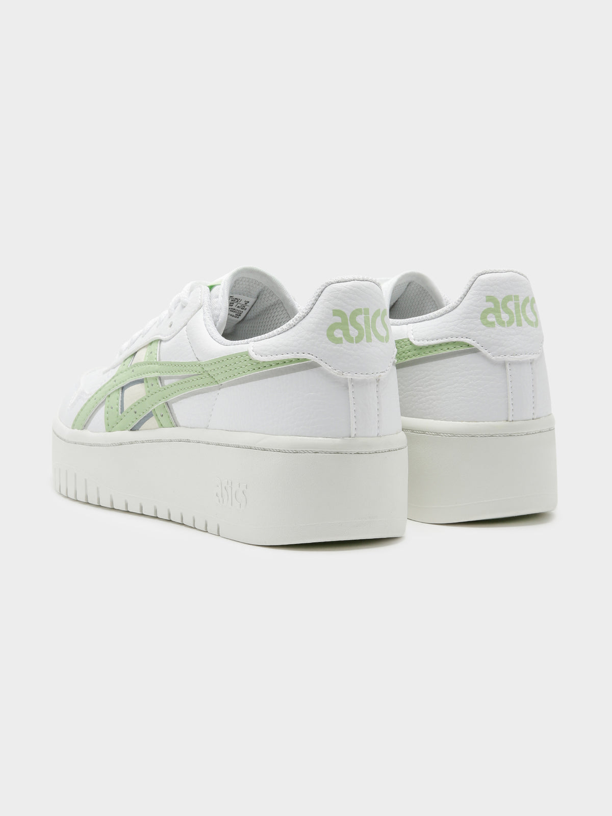 Womens Japan S Platform Sneakers in White &amp; Green