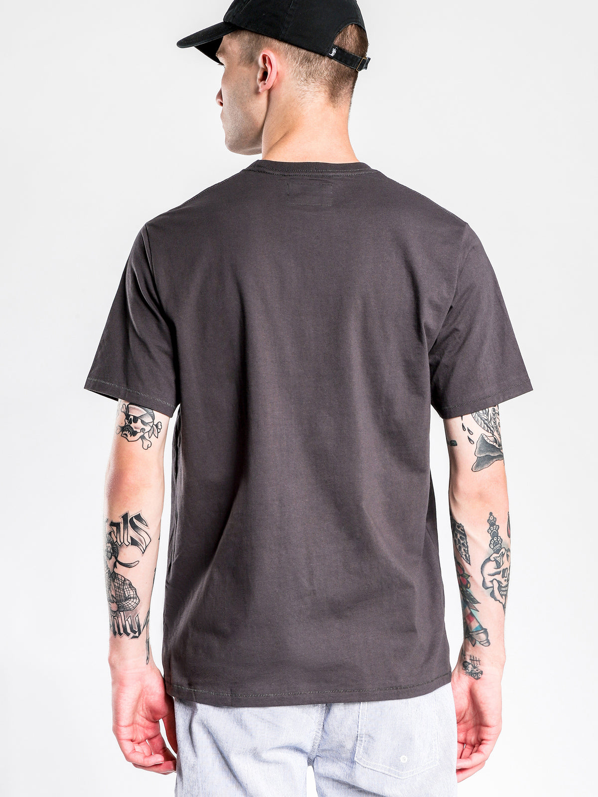 Snake Embro T-Shirt in Pigment Black