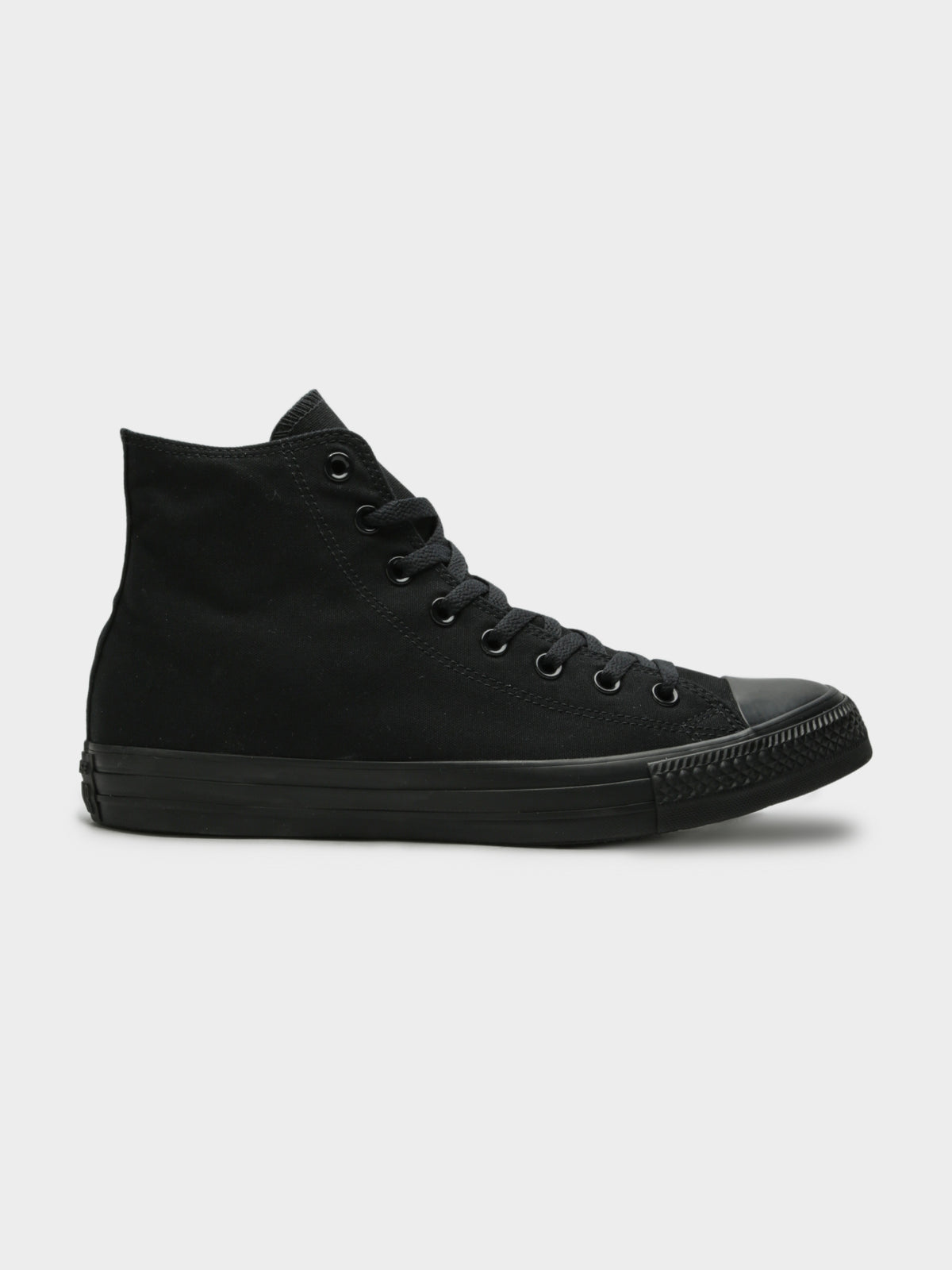 Unisex Chuck Taylor All Star Classic High-Top Sneakers in Black Canvas