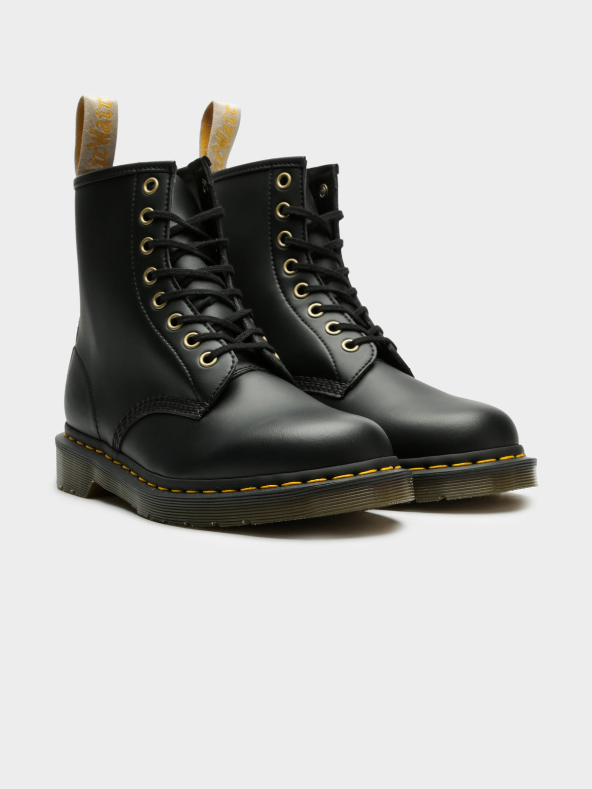 Unisex 1460 Vegan Boots in Black Noir