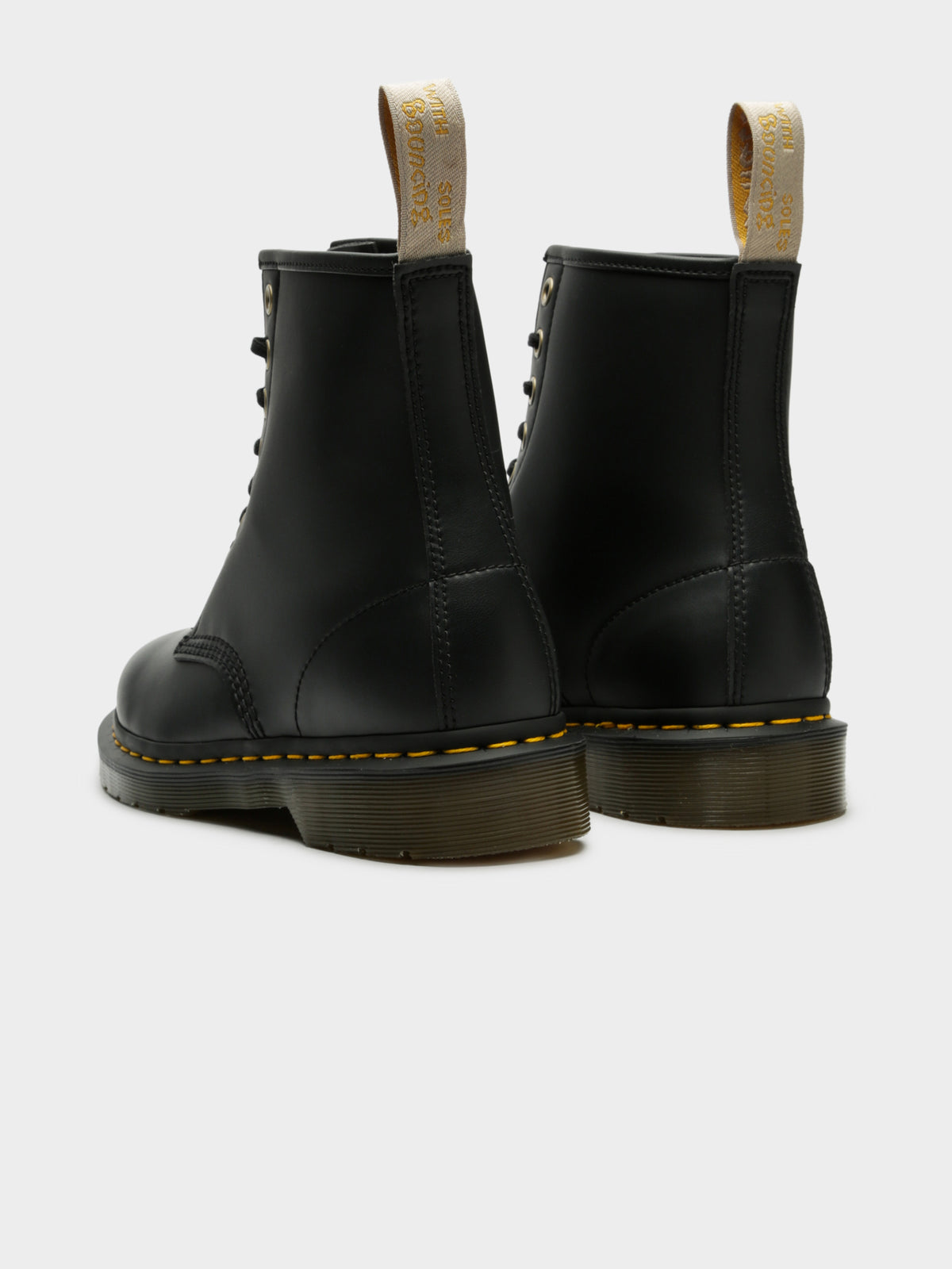 Unisex 1460 Vegan Boots in Black Noir