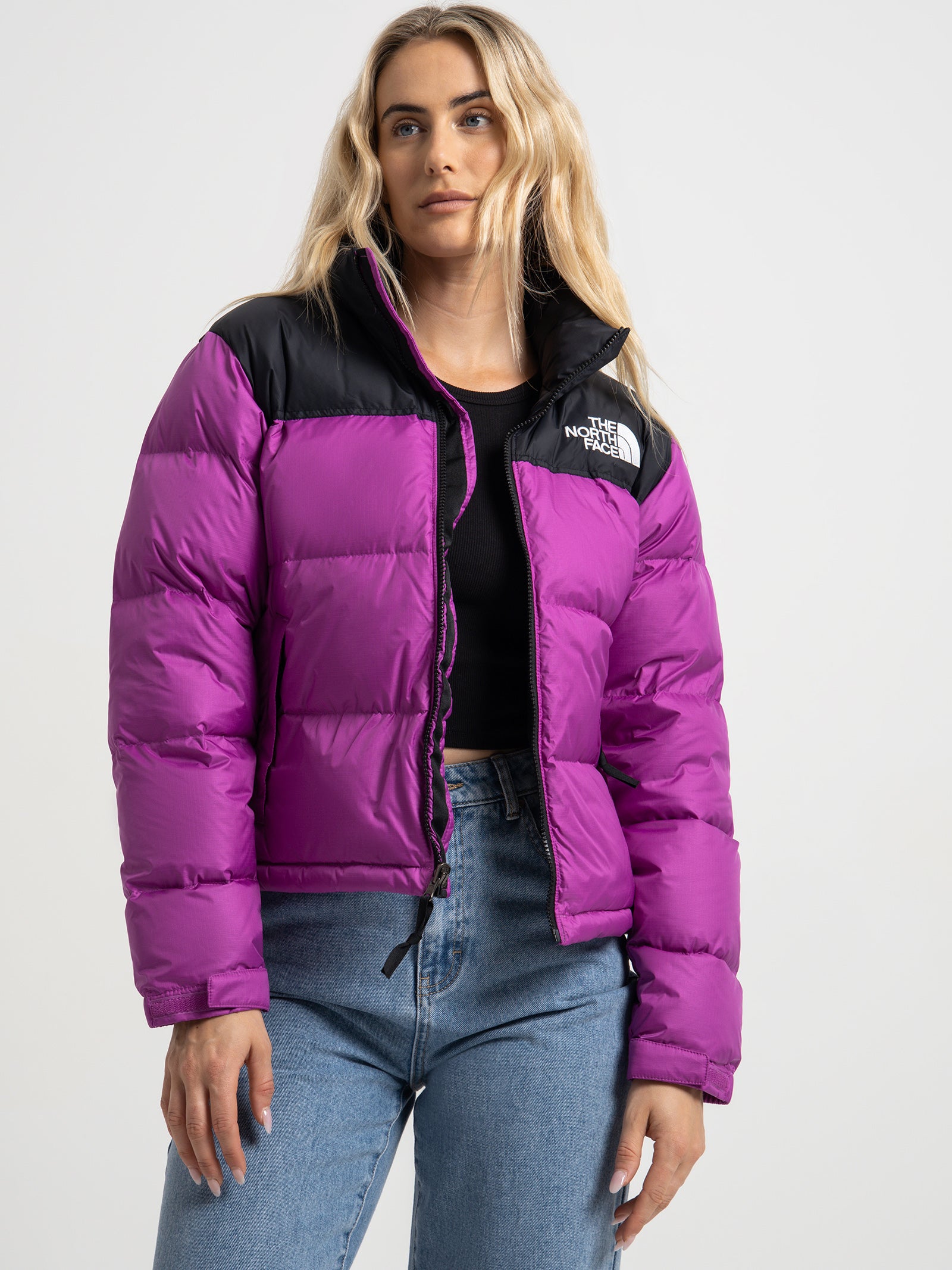 Nuptse Puffer Coat North Face Retro Womens The North Face 1966