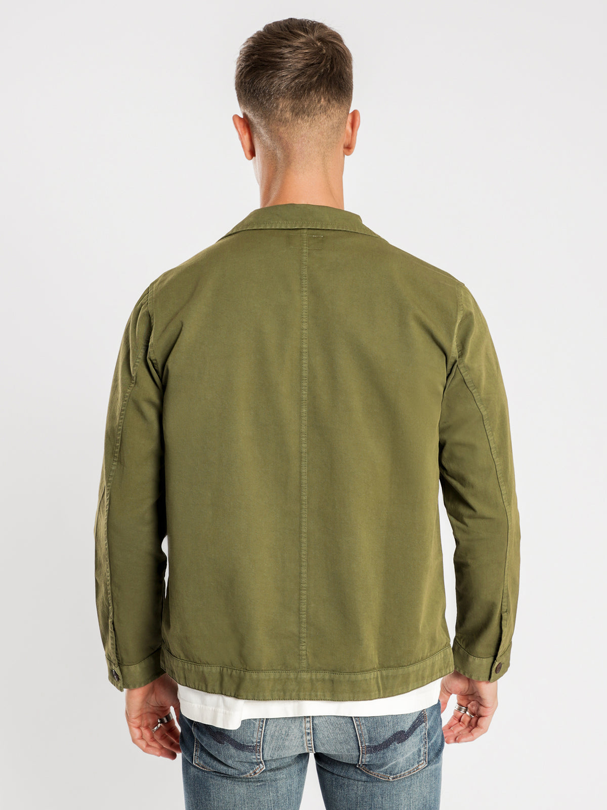 Nudie Jeans Colin Utility Overshirt | Green