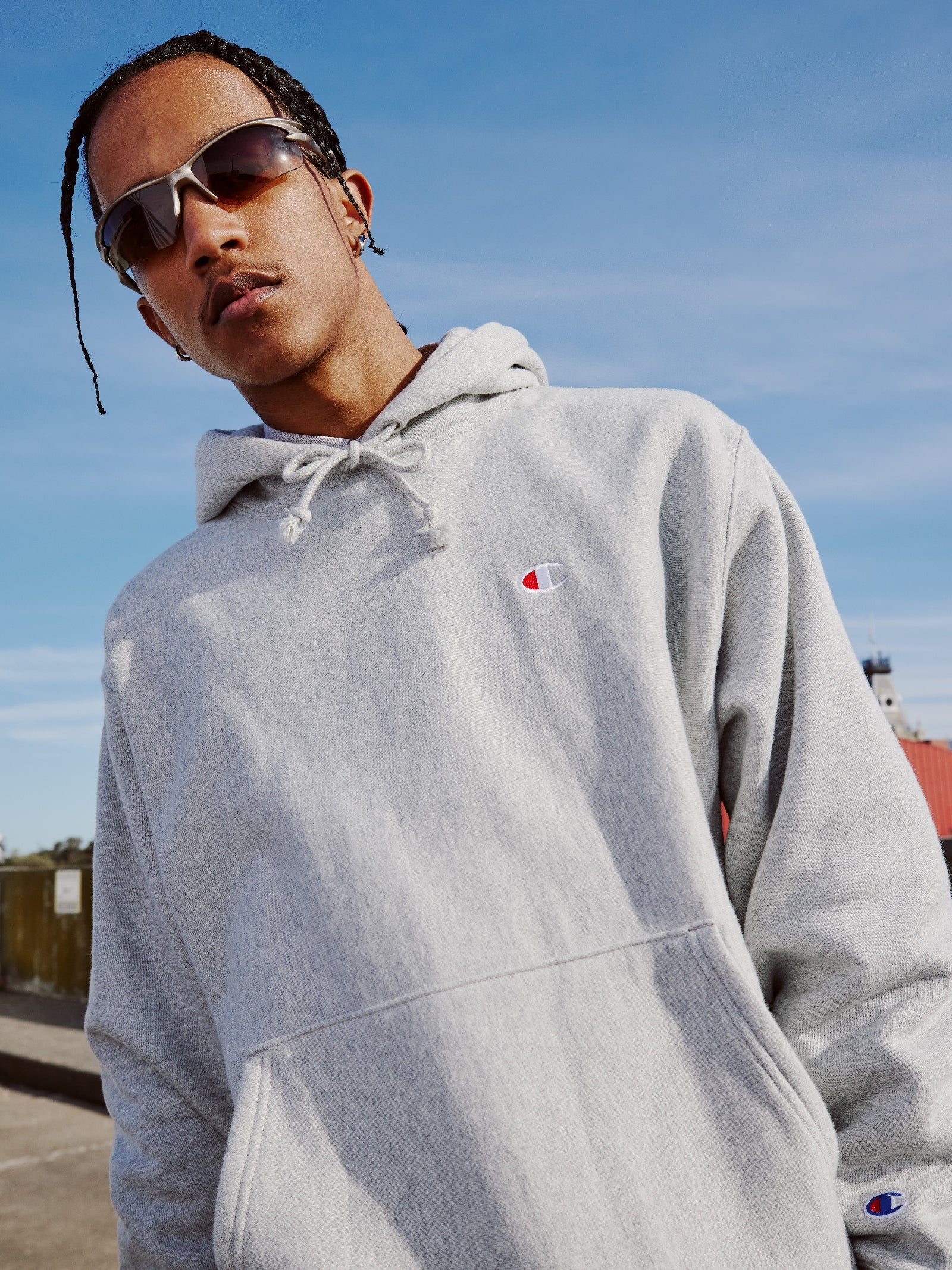 Reverse Weave Hoodie