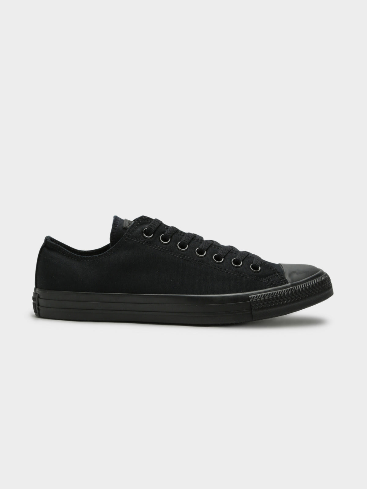 Unisex Chuck Taylor All Star Classic Low-Top Sneakers in Monochrome Ox Black