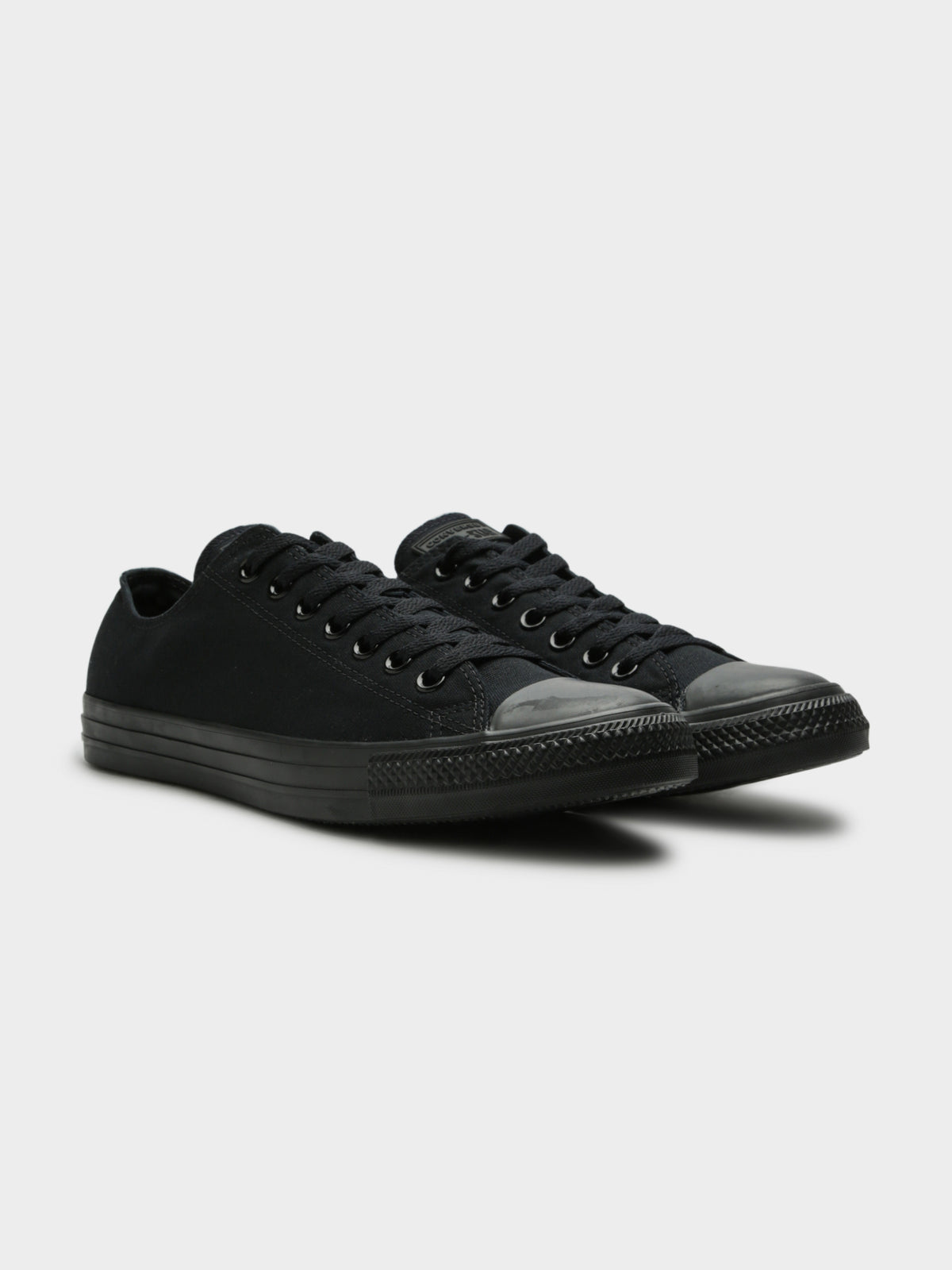 Unisex Chuck Taylor All Star Classic Low-Top Sneakers in Monochrome Ox Black