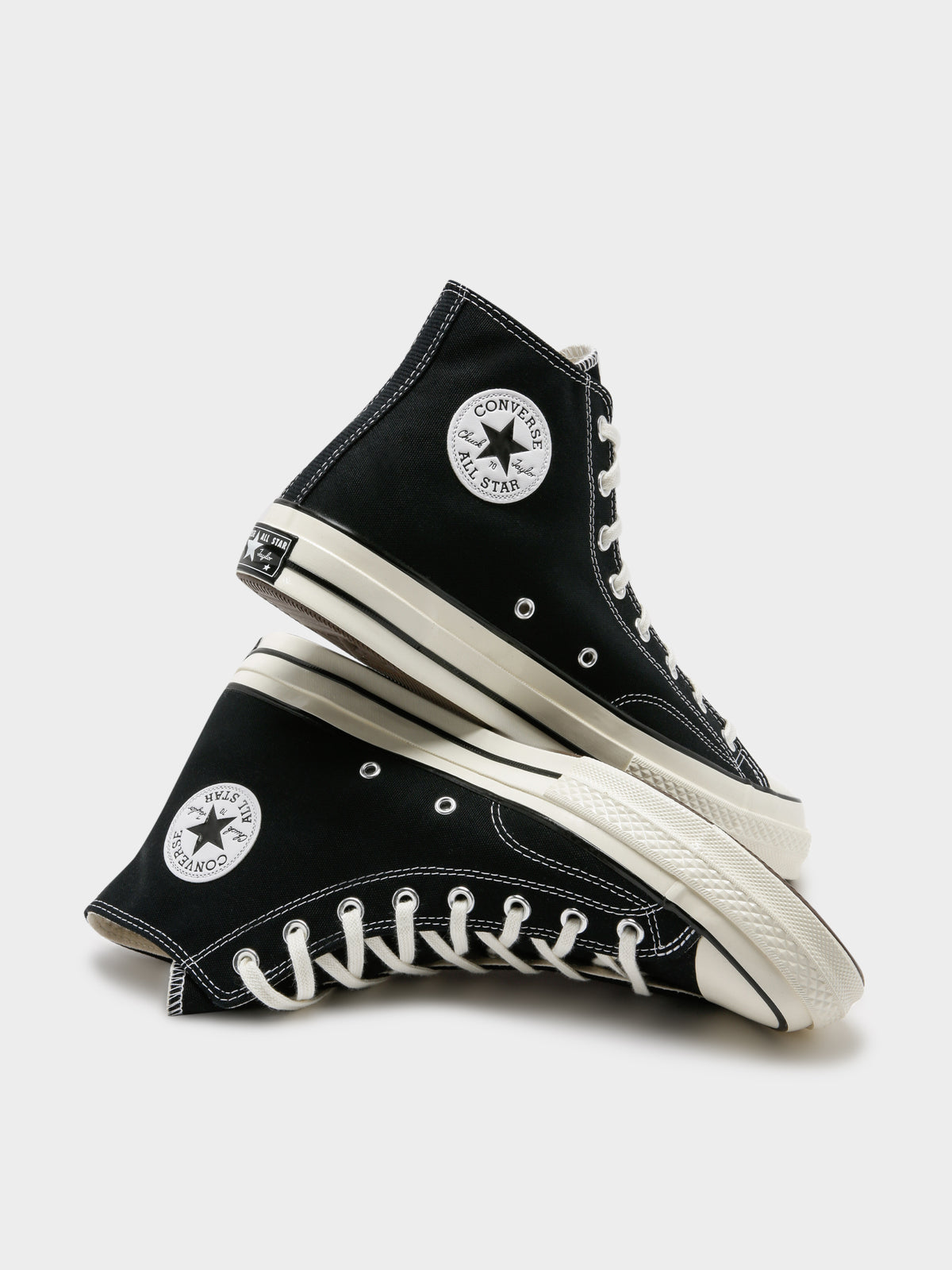 Unisex Chuck Taylor All Star 70 High Top Sneakers in Black