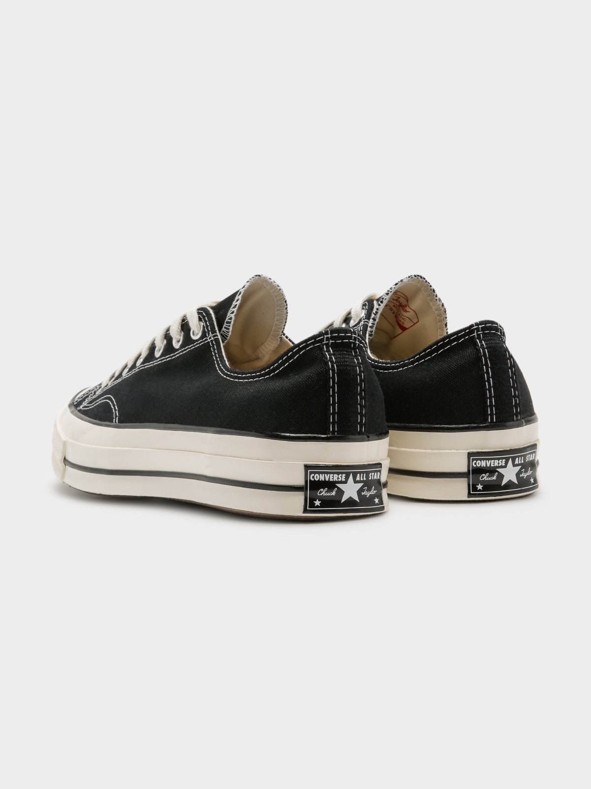 Unisex Chuck Taylor All Star 70 Low Top Sneakers in Black