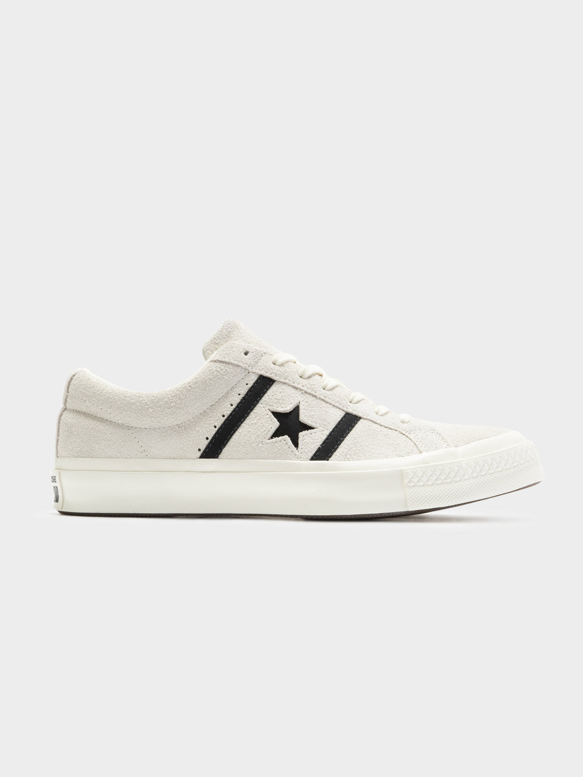 Mens One Star Academy Sneakers in Cream &amp;amp; Black