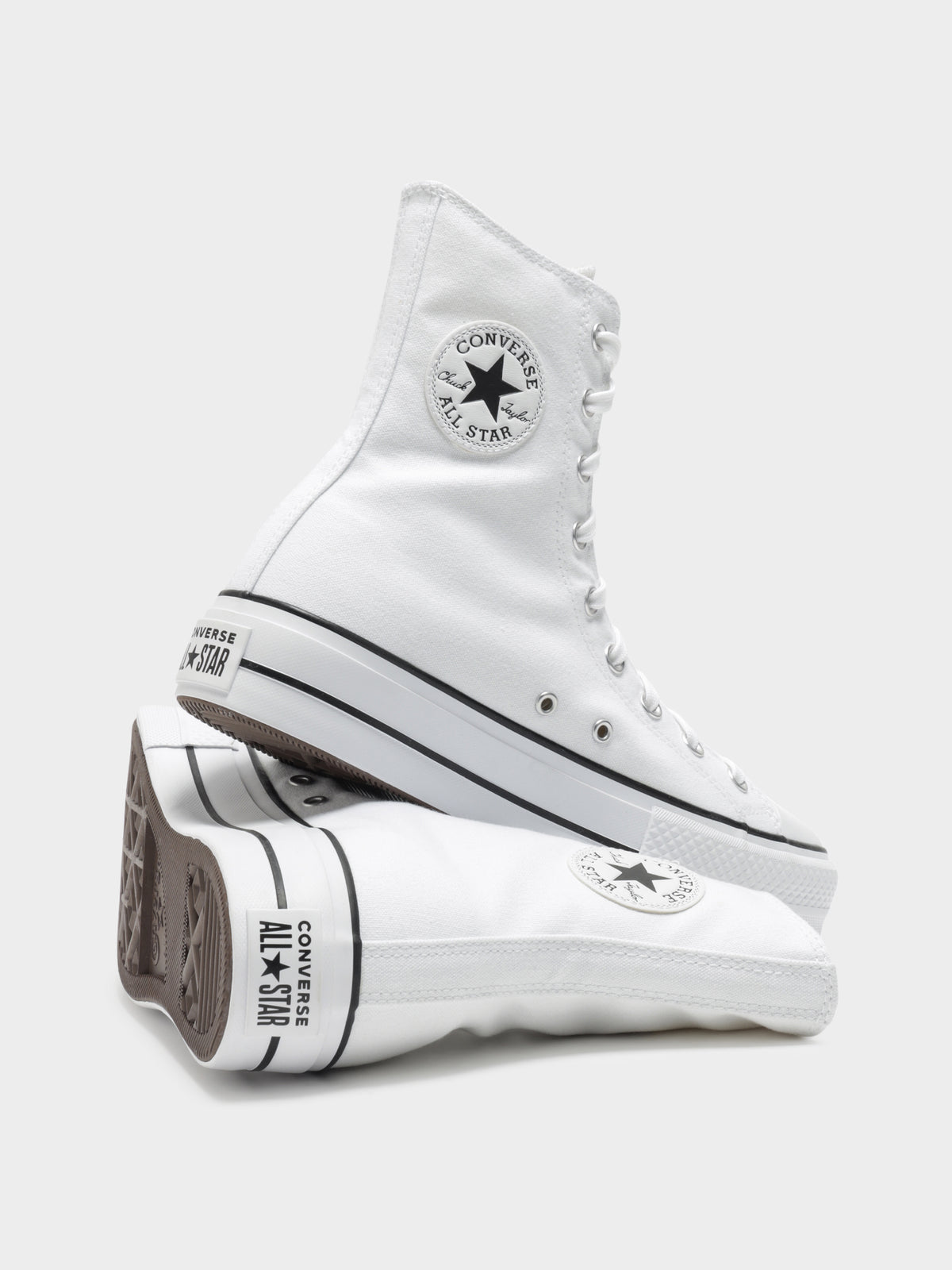 Womens Chuck Taylor All Star Lift X High Sneakers in White