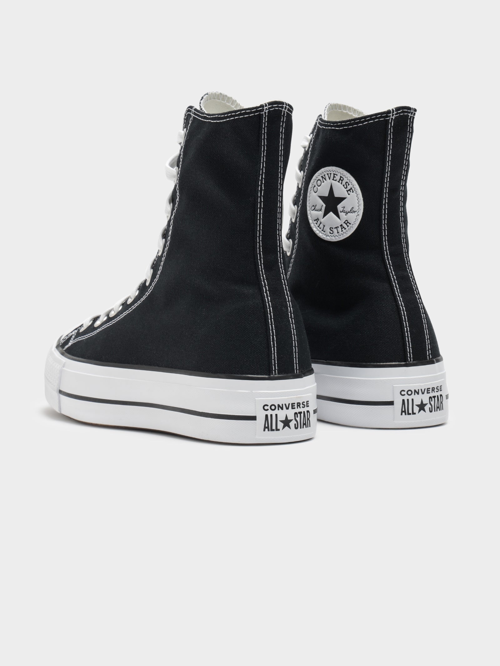 Converse Platform Chuck Taylor Converse All Star Alte Di Pelle