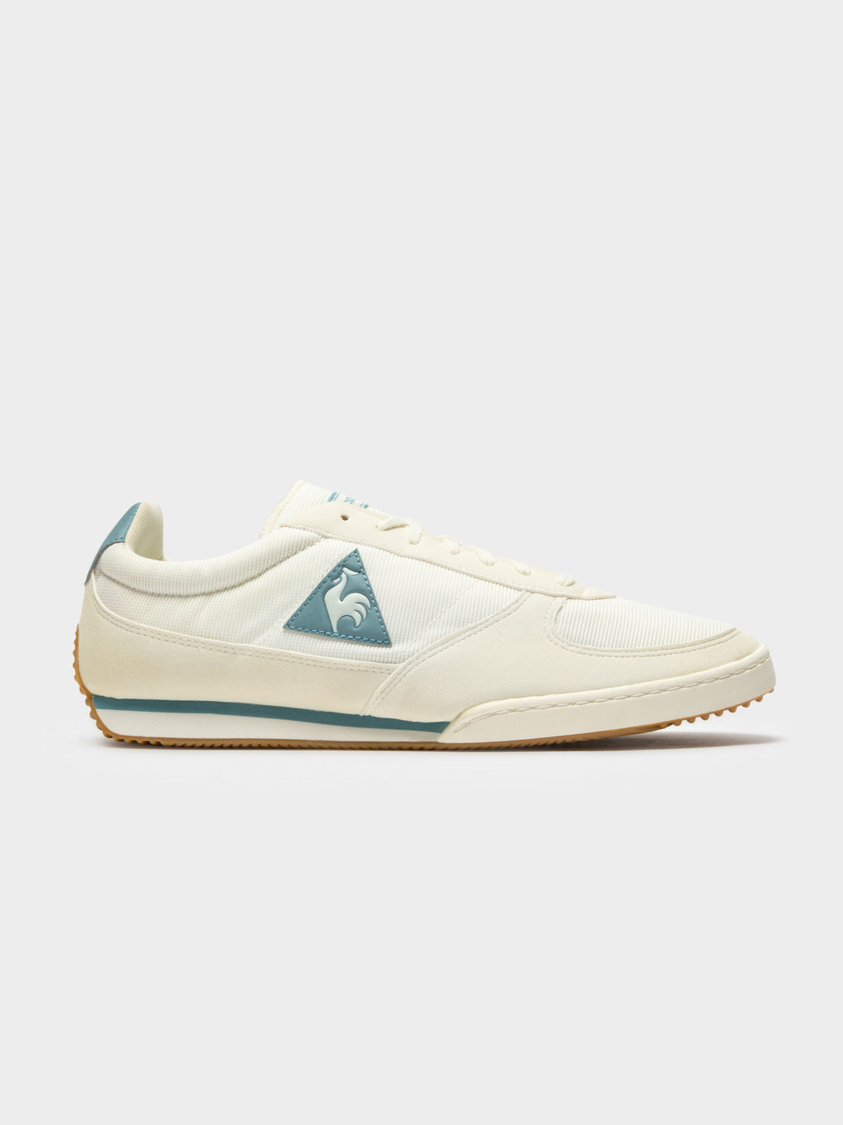 Mens Volley Gum Sneakers in Marshmallow &amp; Smoke Blue
