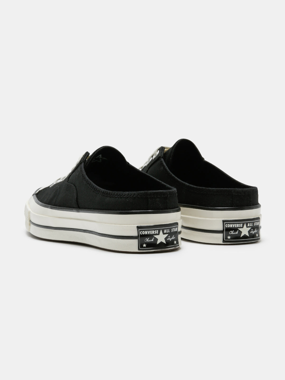 Womens Chuck 70 Recycled Mule in Black &amp; White