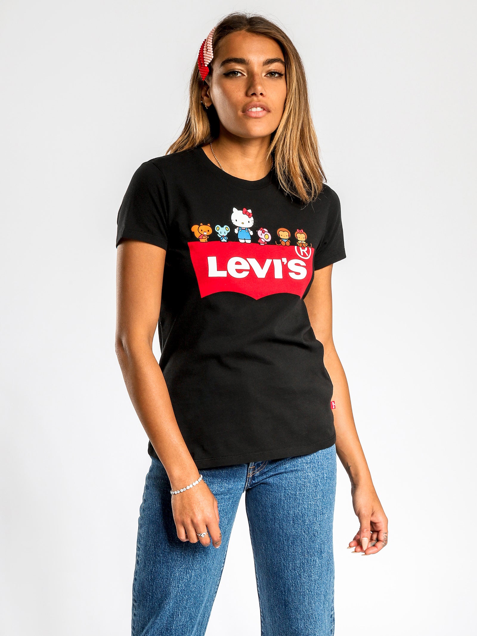 Hello Kitty Graphic Oversized T-Shirt