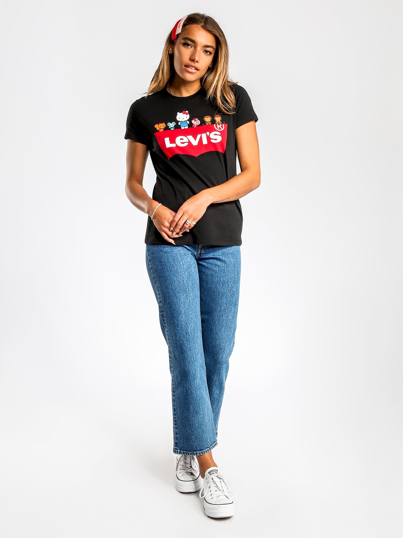 Hello Kitty Graphic Oversized T-Shirt