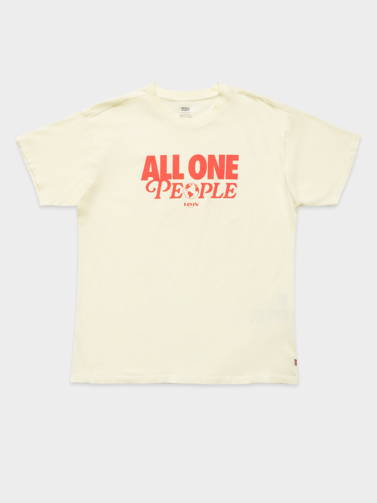 Roadtrip All One People T-Shirt in Yellow