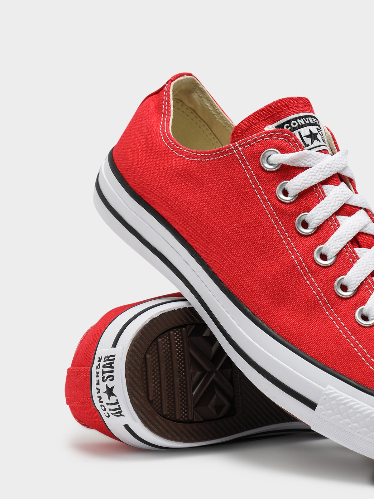 Mens All Star Low Sneaker in Red