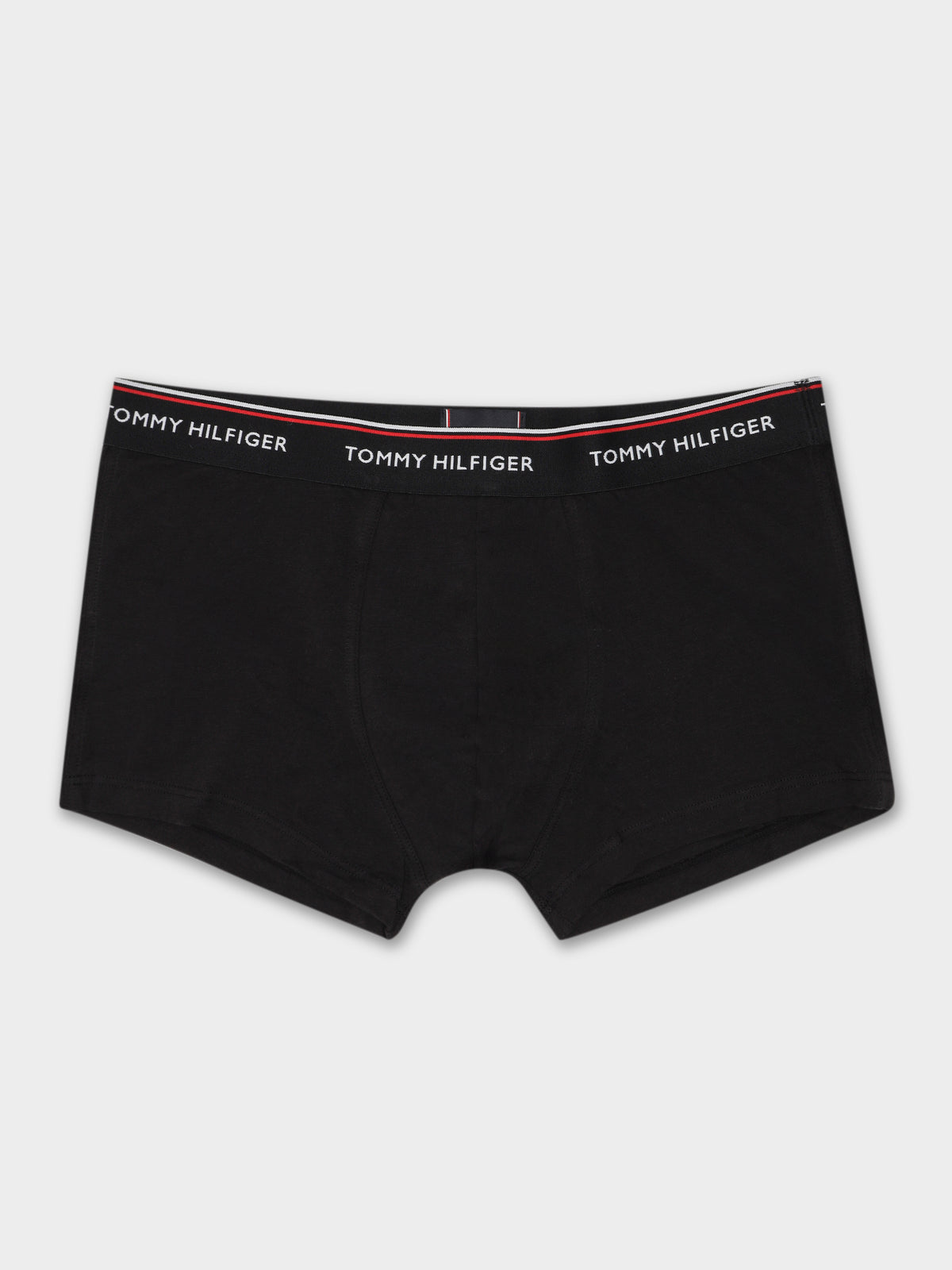 3 Pairs of Low Rise Boxer Briefs in Black