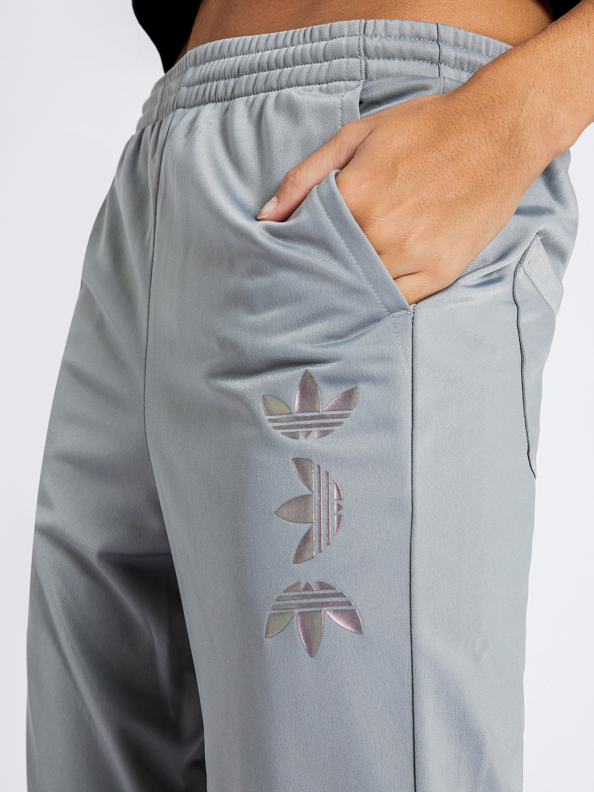 Originals Large Logo Track Pants in Grey